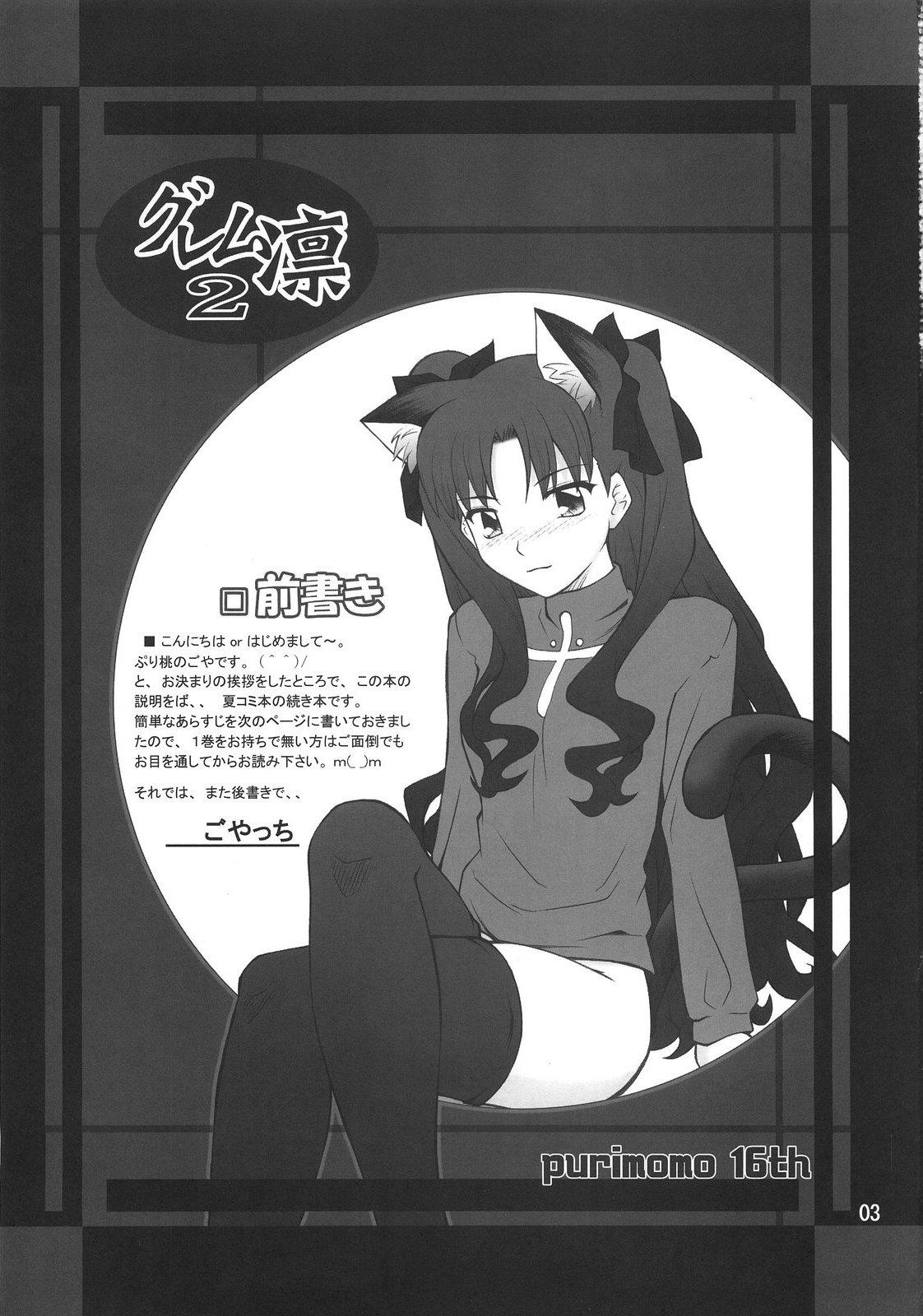 College Grem-Rin 2 - Fate stay night Bear - Page 2