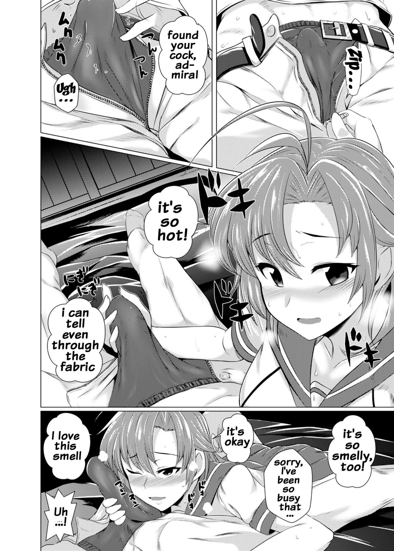 Innocent Kinugasa-san ni Omakase! - Kantai collection Gay Deepthroat - Page 5
