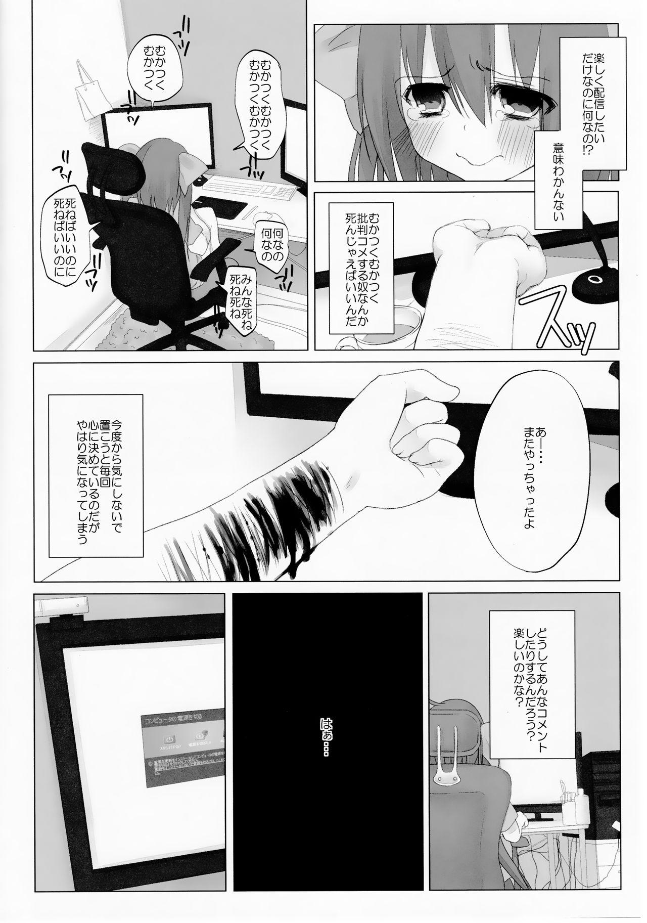 Tight Ass Niconama Hata-tan - Touhou project Solo Female - Page 5