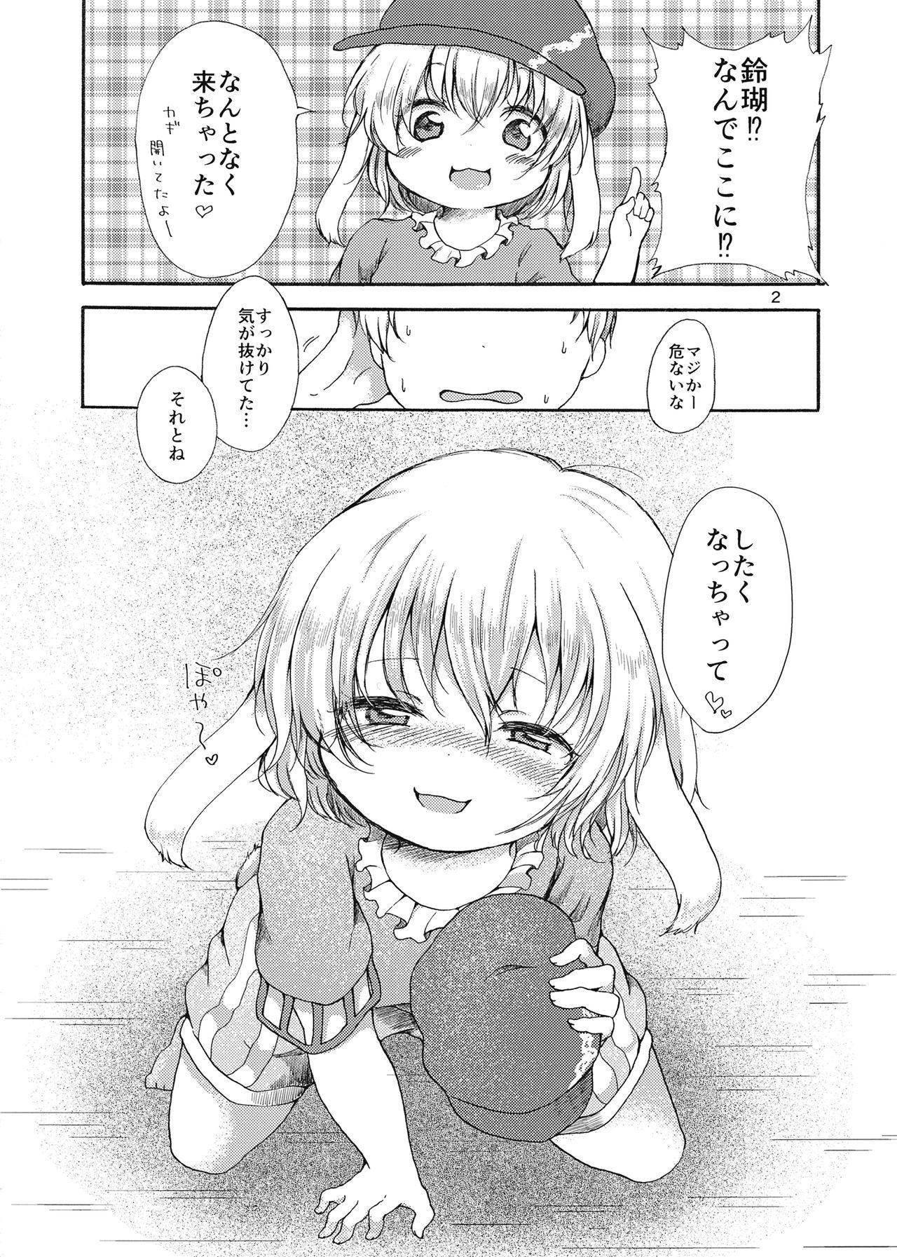 Farting Tsuki no Usagi wa Yappari Hito Aji Chigau? - Touhou project Lesbian Porn - Page 2