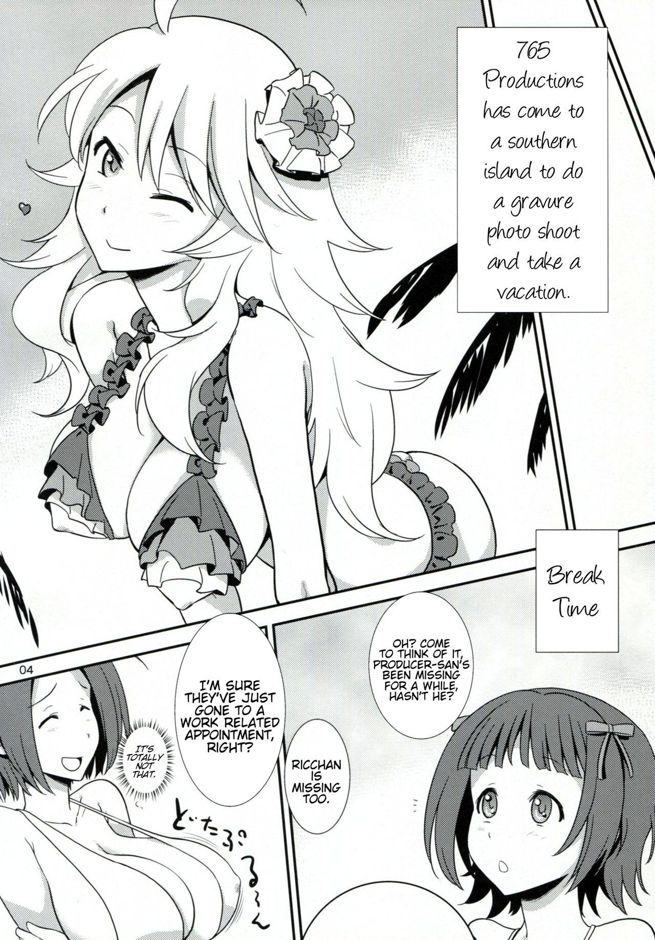 Gapes Gaping Asshole RitsuMizu - The idolmaster Amature Sex - Page 3