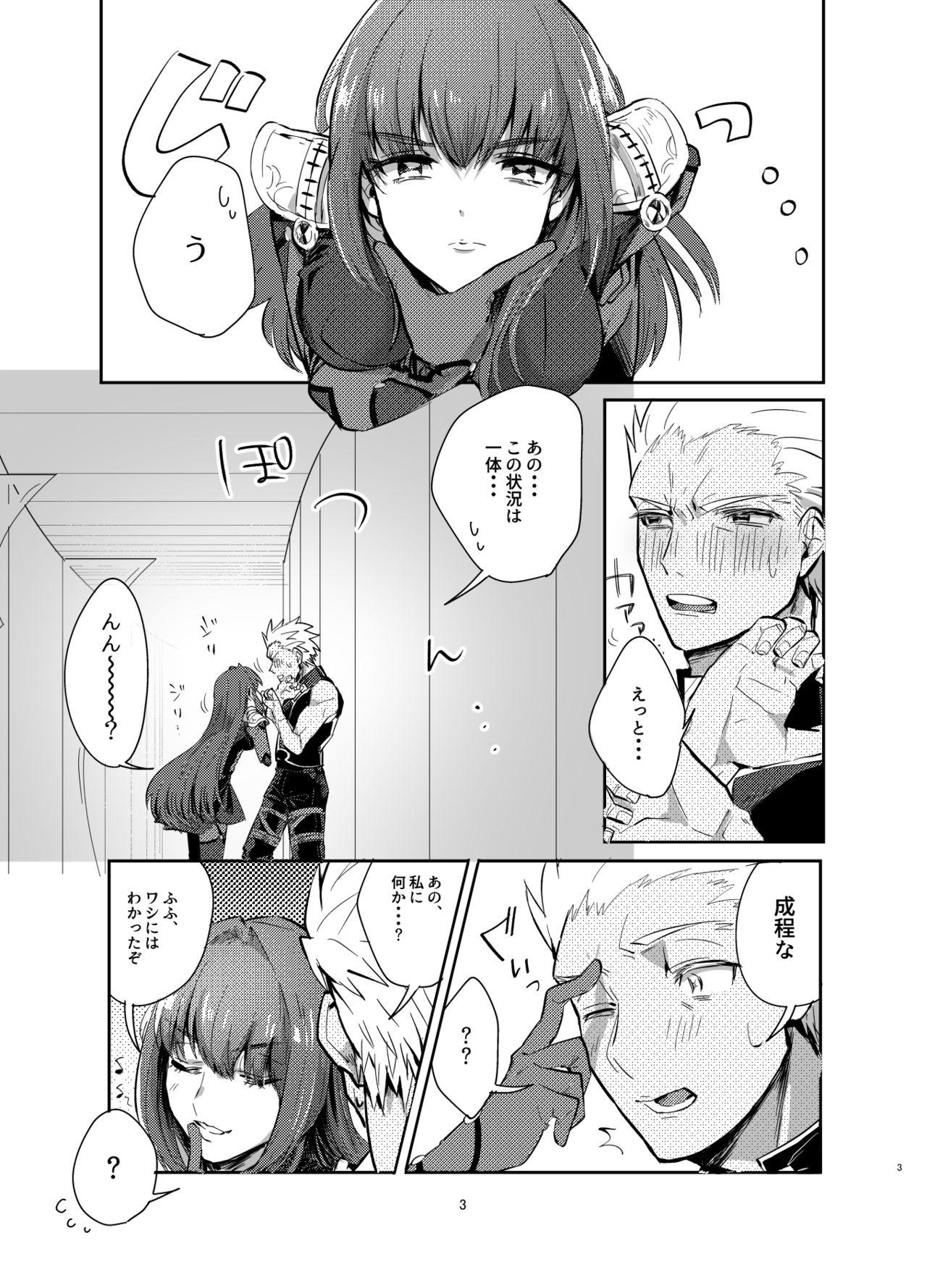 Spa Kyousei Shikkou - Fate grand order Cumfacial - Page 3