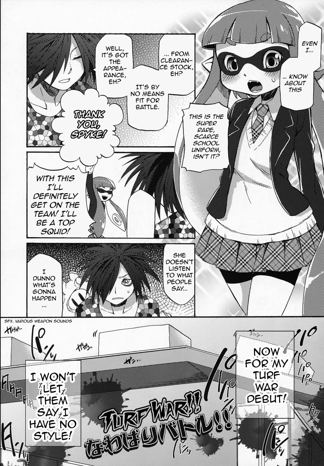 Tight Kimi Iro Ni Somare Sekai | The World Dyed In Your Colors - Splatoon Red - Page 8