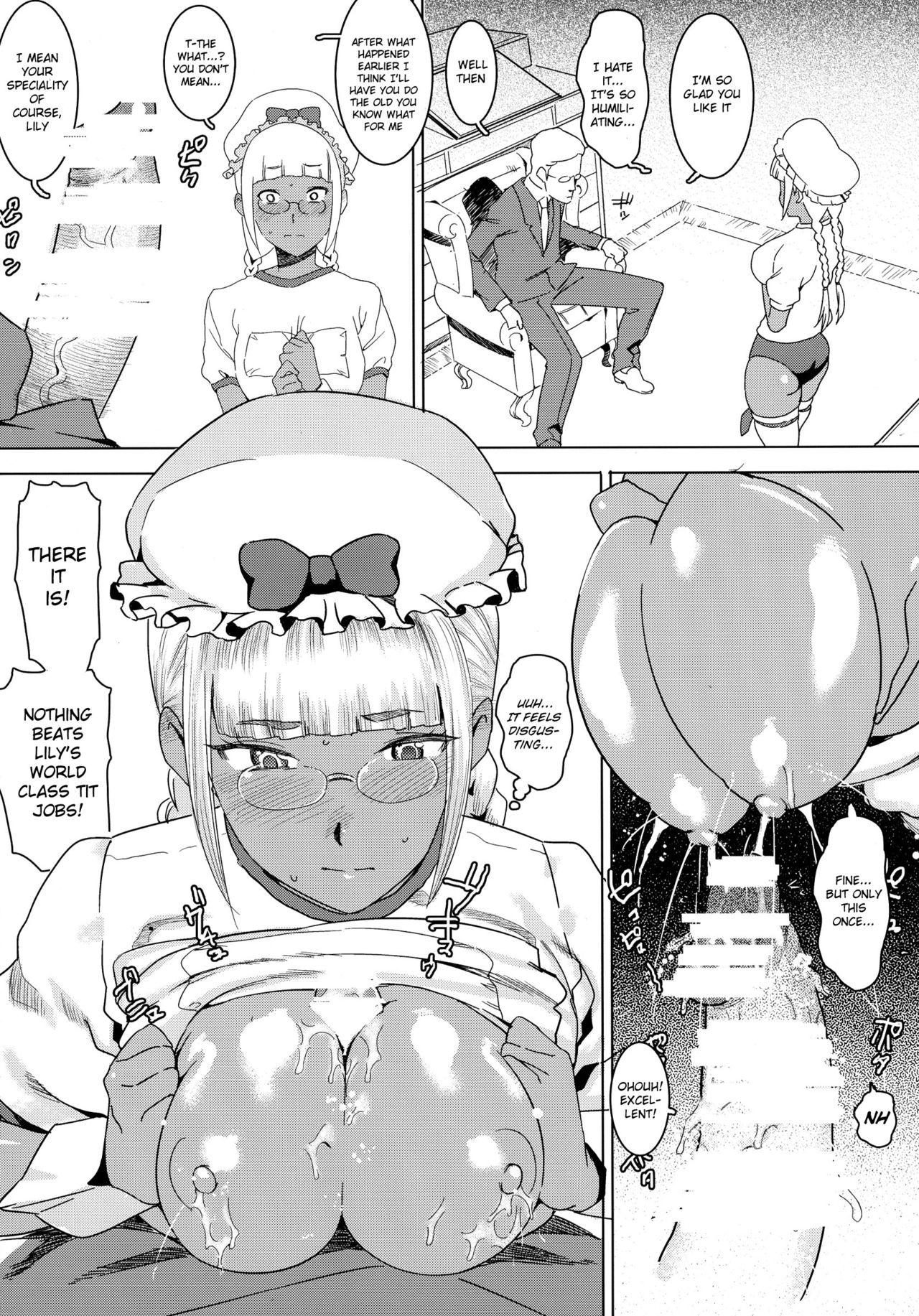 Tensai! Kasshoku Kokumaro Funnyuu Maid!!! | Genius! Milk-spraying Creamy Brown Maid! 9