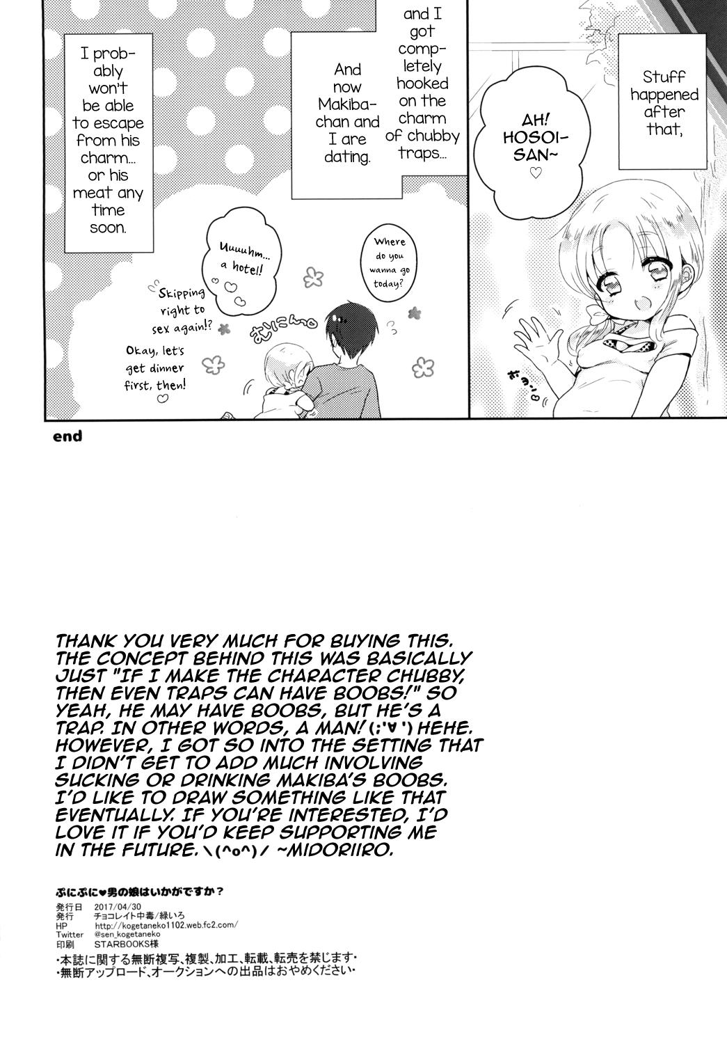 Porn Punipuni Otokonoko wa ikaga desu ka? Tributo - Page 19