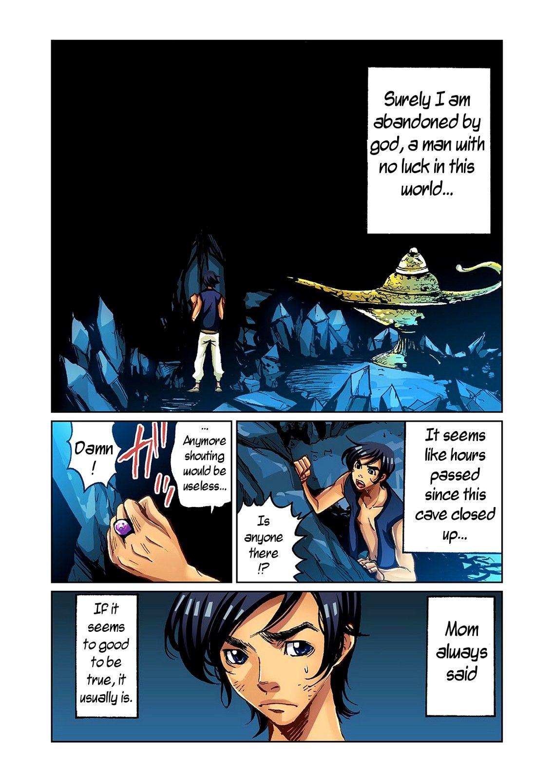 Edging [Pirontan] Otona no Douwa ~Aladin to Mahou no Lamp | Adult Fairy Tale ~ Aladdin And The Magic Lamp [English] [Bojownicy Pokoju] [Decensored] - Aladdin Tiny Tits Porn - Page 2