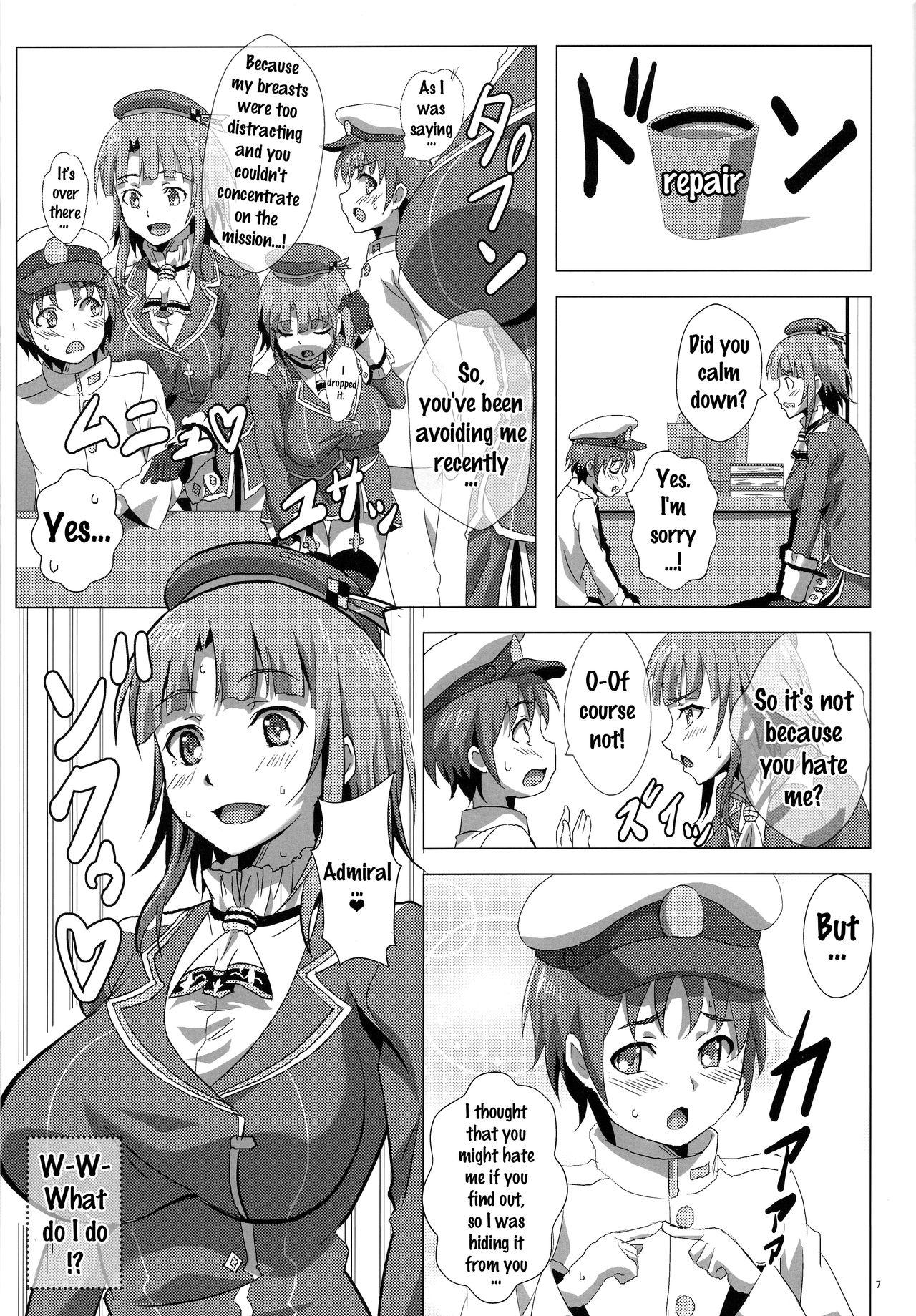 Cruising Takao to Yasen Enshuu | Nighttime Practice With Takao - Kantai collection Bunda Grande - Page 6