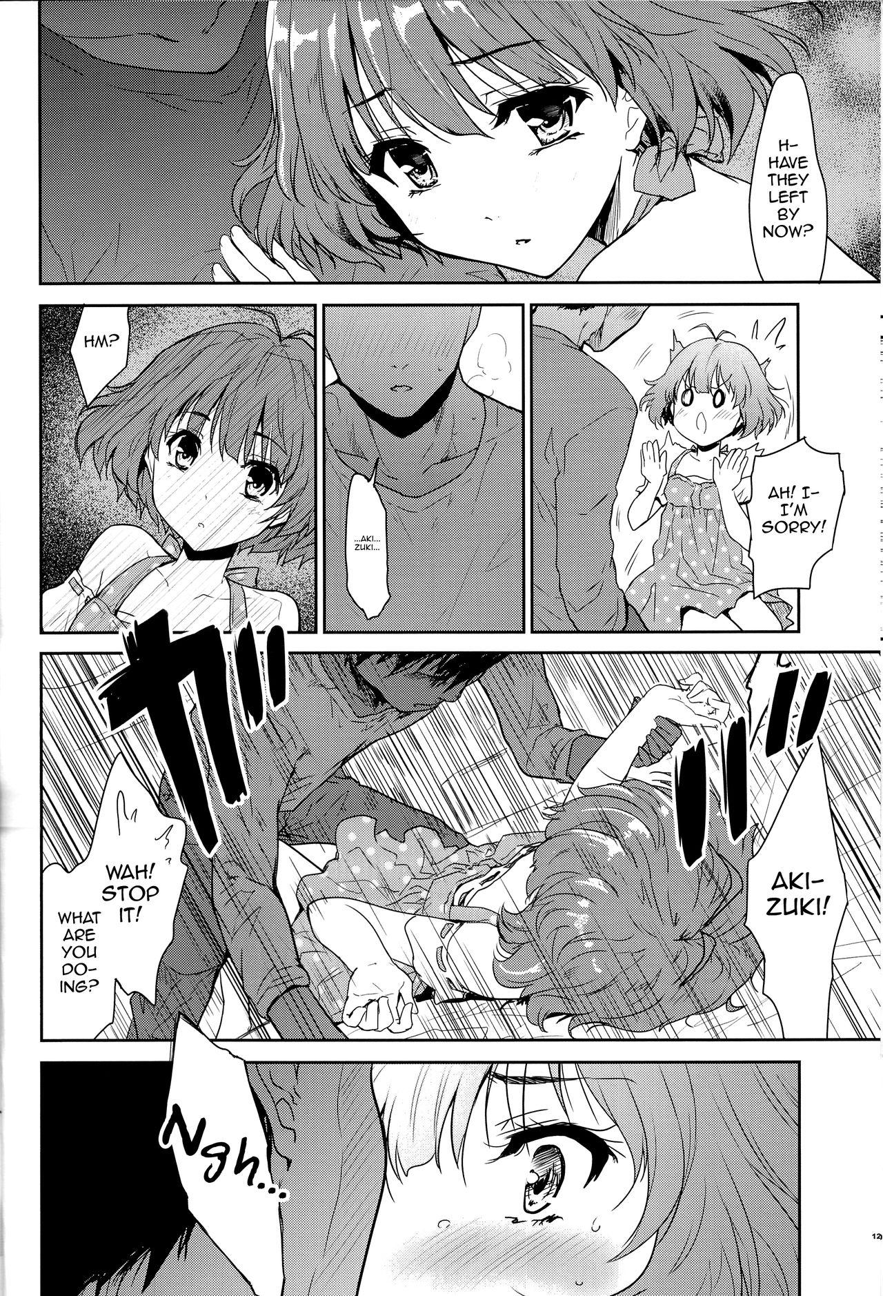 Amature Allure Himitsu no Sanshouuo - The idolmaster Tight Pussy Fucked - Page 12