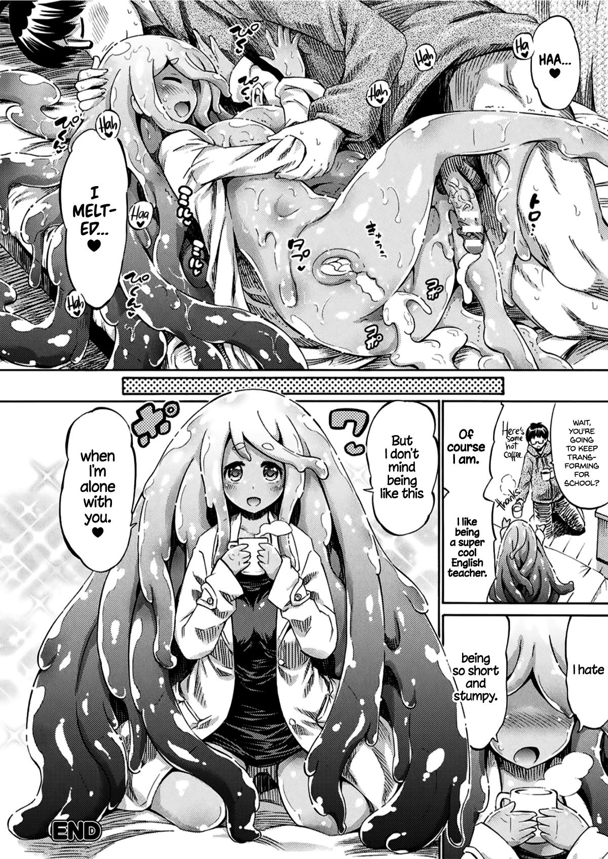 Small Tits Gimai Sensei Slime Momo-chan | Stepsister Teacher Slimy Momo Hard Sex - Page 20