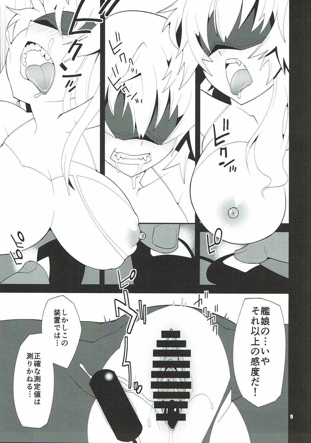 Crossdresser HYBRID Kanshu Kuubo Wo-kyuu Kenkyuu Kiroku - Kantai collection Handjob - Page 10