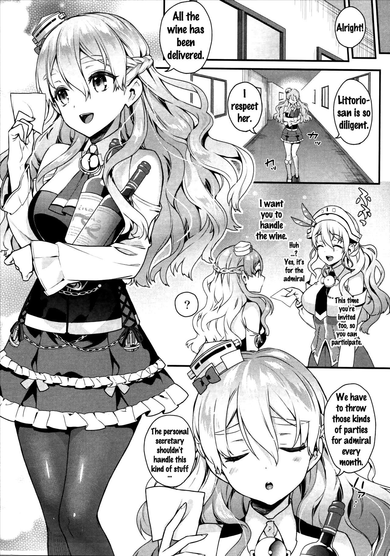 Realamateur (C90) [Ichigo Pants (Kaguyuzu)] Teitoku-san to Asobimasho - Let's play with Admiral (Kantai Collection -KanColle-) [English] {doujins.com} - Kantai collection Gay Handjob - Page 6