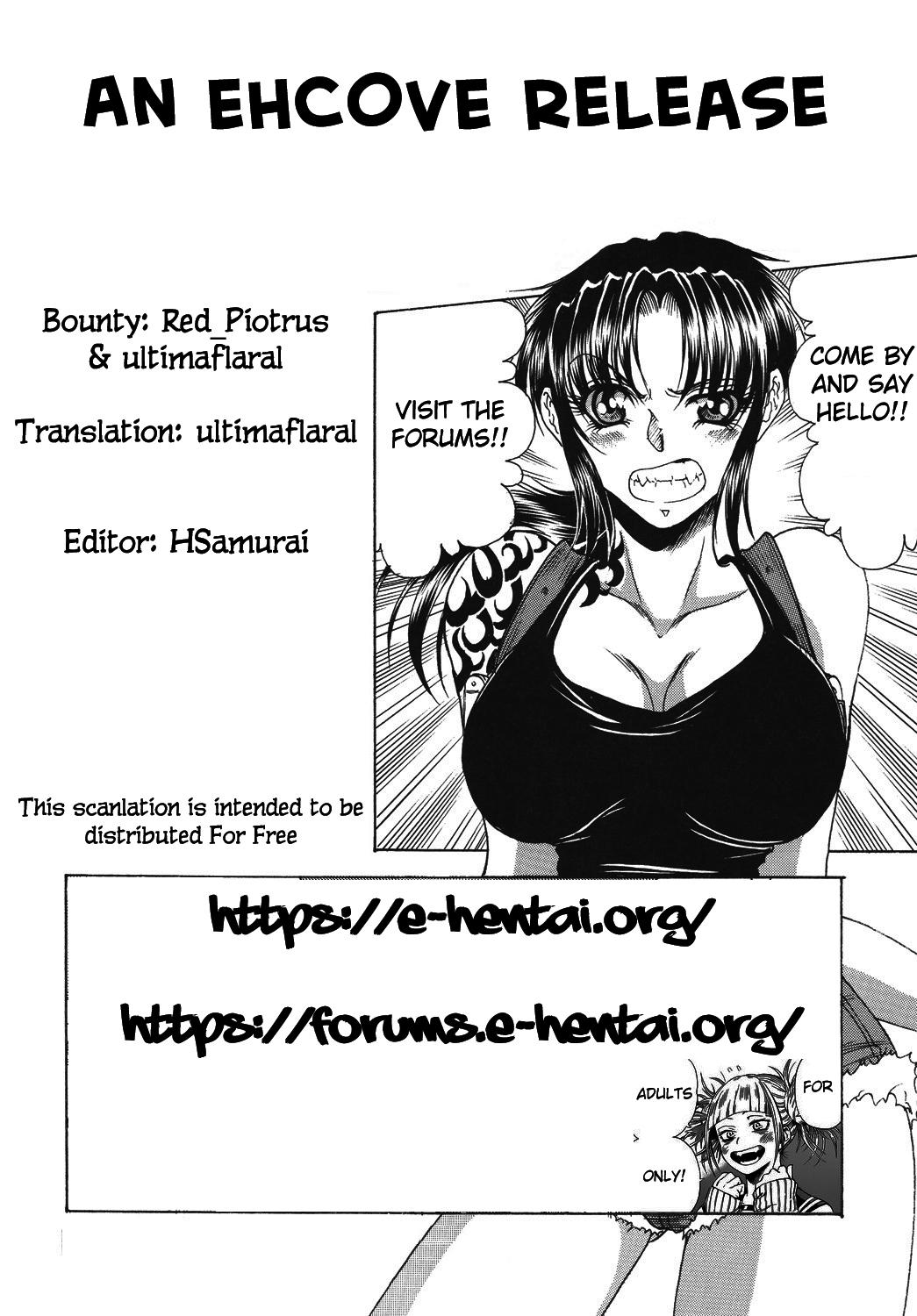Best Blow Job ZONE 39 From Rossia With Love - Black lagoon Peludo - Page 35