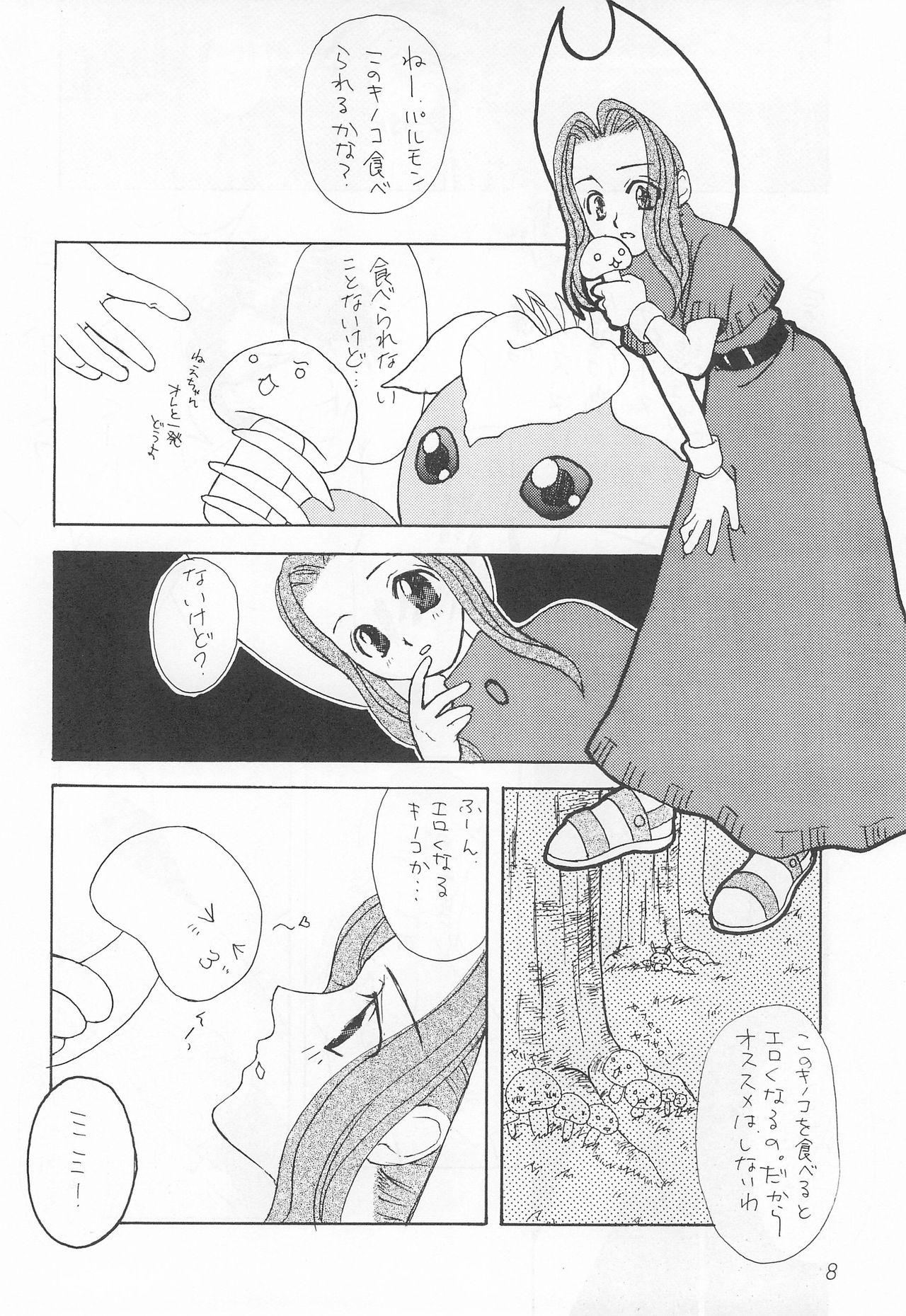 Toy Akai Tambourine - Digimon adventure Girl Girl - Page 8