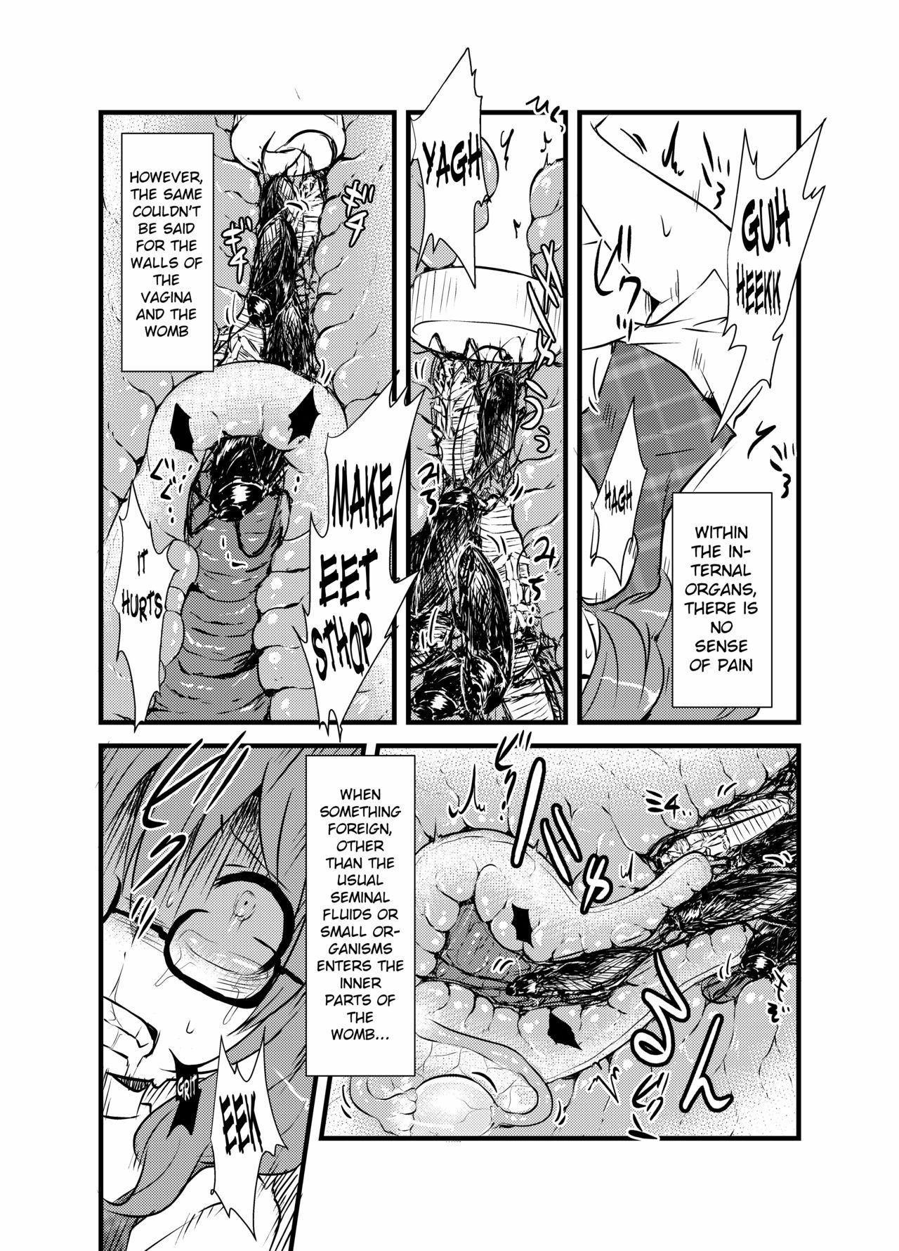 [02 (Harasaki)] Sumireko-chan no Chitsunai ni Gokiburi o Ireru Hon | A Book About Inserting Cockroaches Inside of Sumireko-chan's Pussy (Touhou Project) [English] {atomicpuppy} [Digital] 11