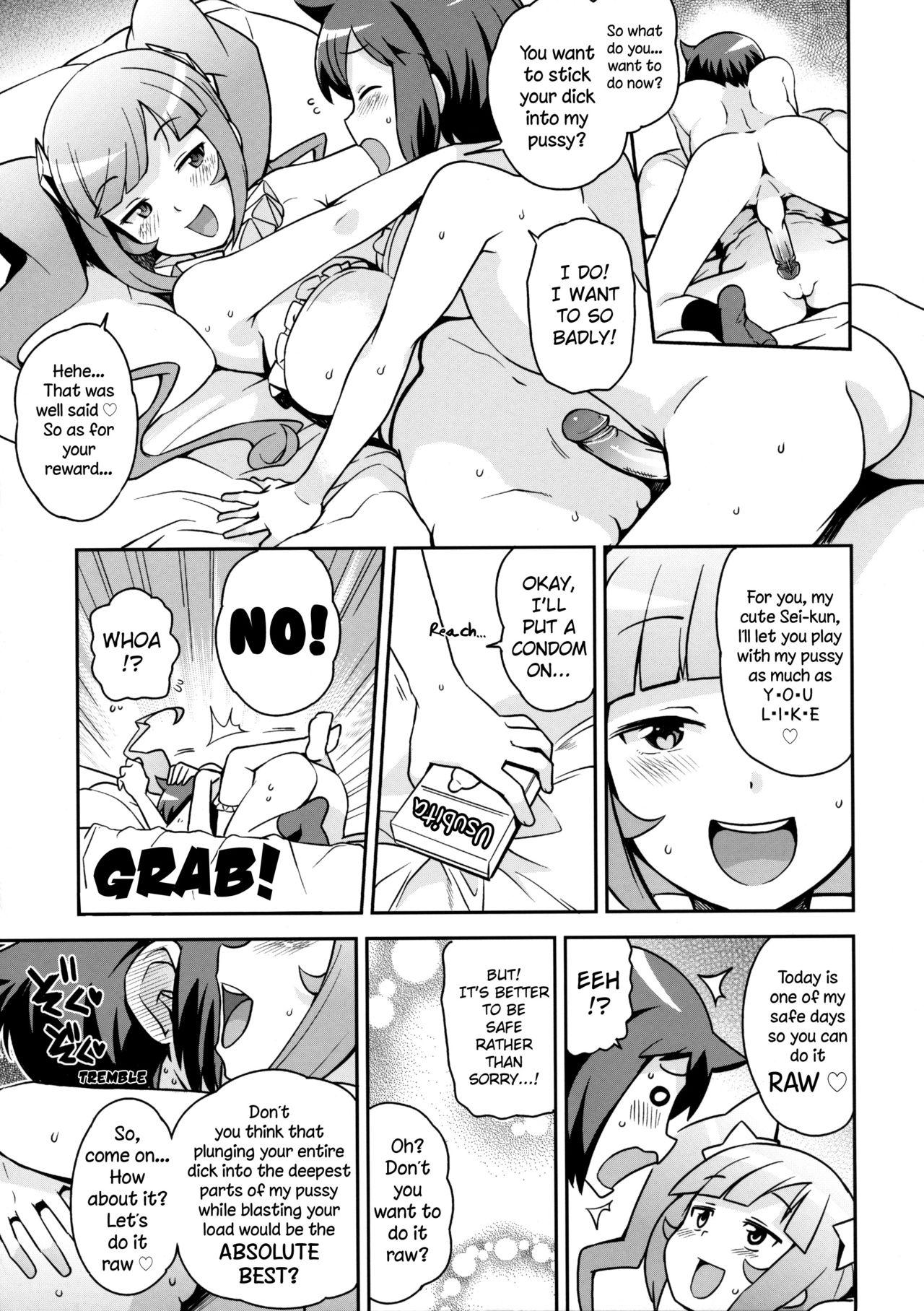 Sexy Whores Milky Ryuuseigun | Milky Meteor Gun - Gundam build fighters Brunette - Page 12