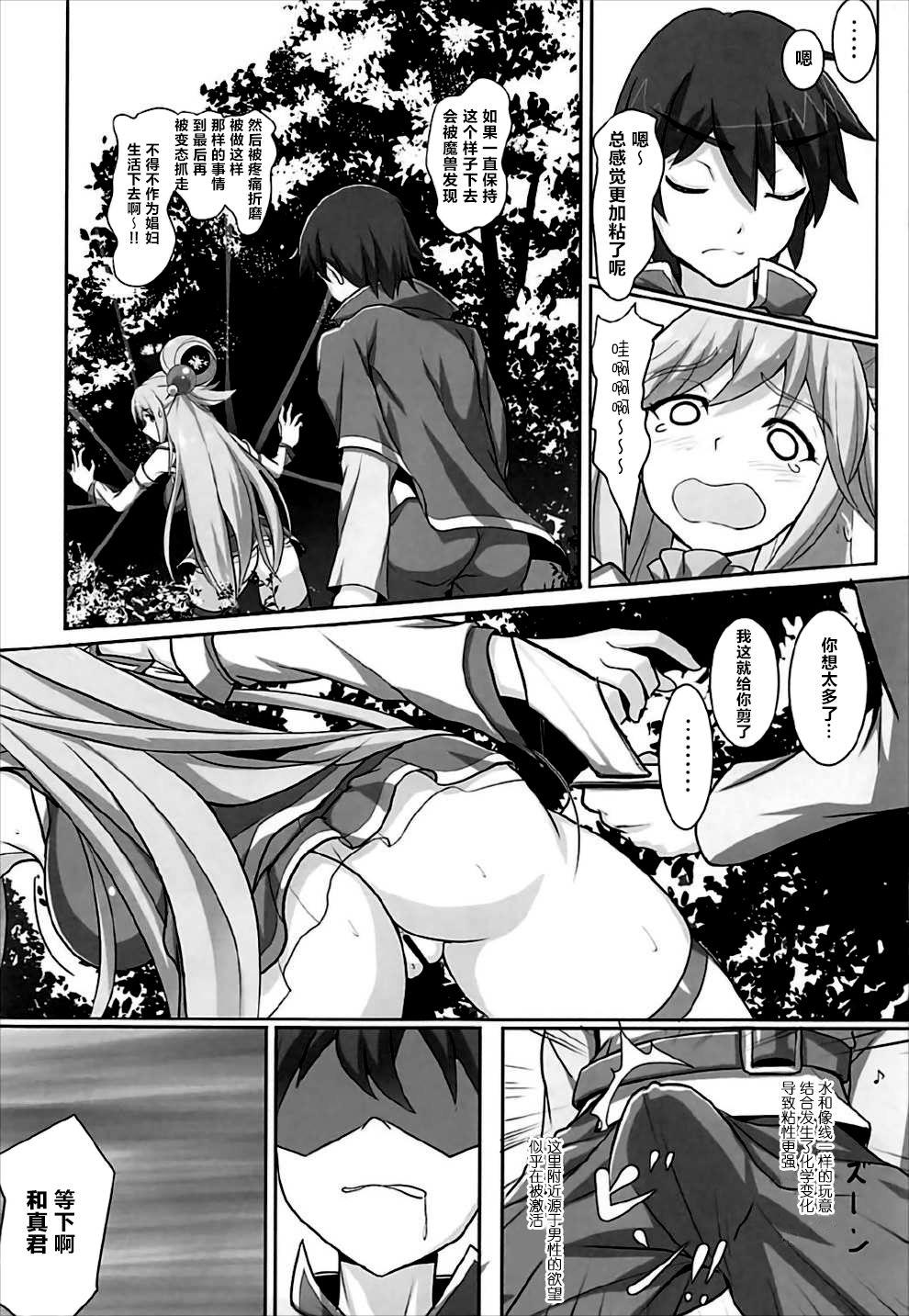 Hungarian Mizu no Megami-sama no Junan - Kono subarashii sekai ni syukufuku o Masterbation - Page 7