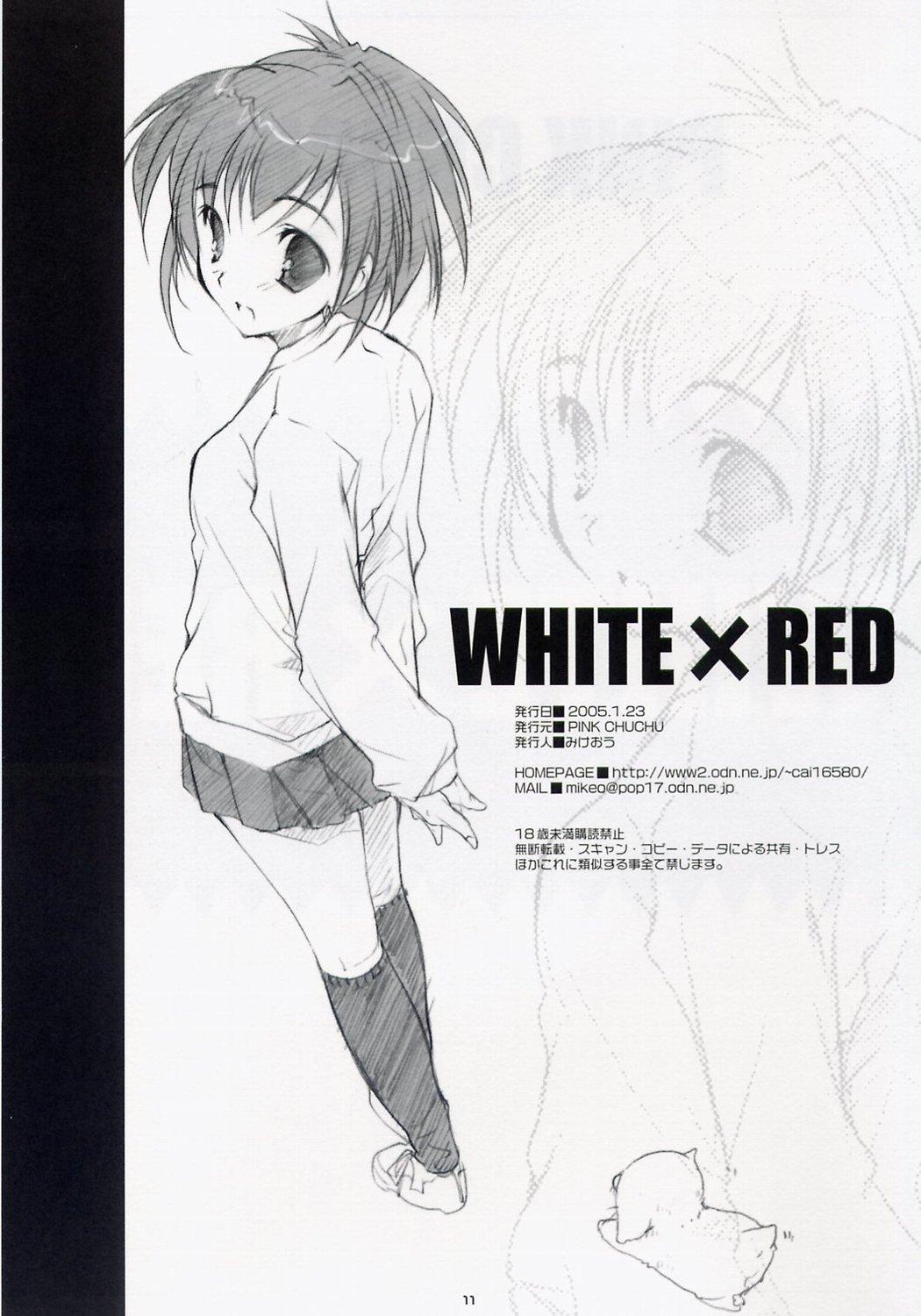 WHITE x RED 10