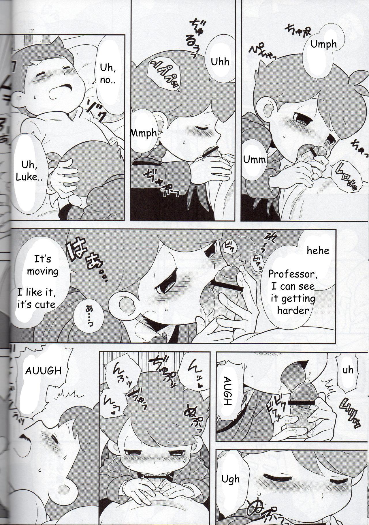 Spy Sensei Anone. - Professor layton Natural Boobs - Page 11