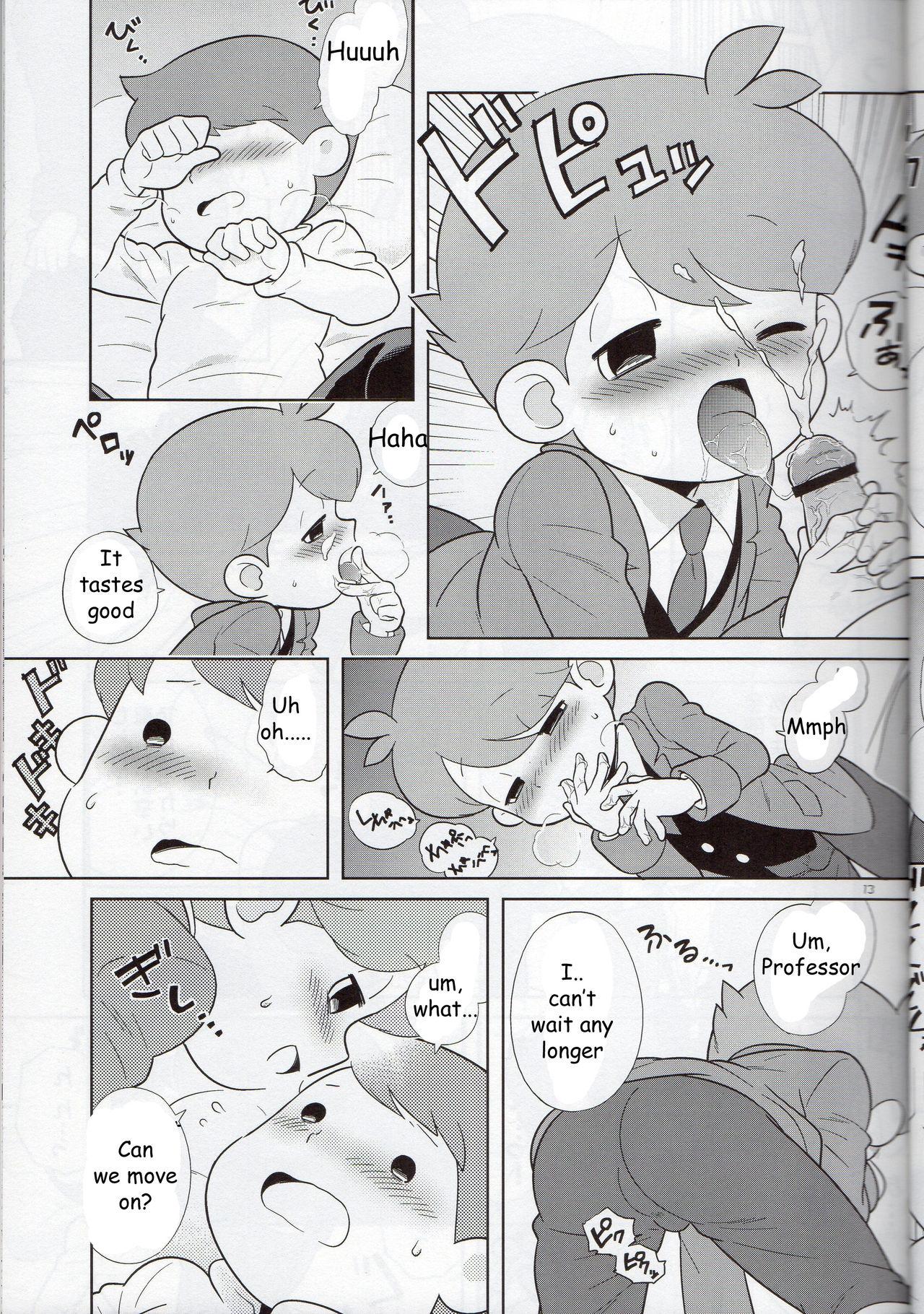 Teenies Sensei Anone. - Professor layton Bigboobs - Page 12