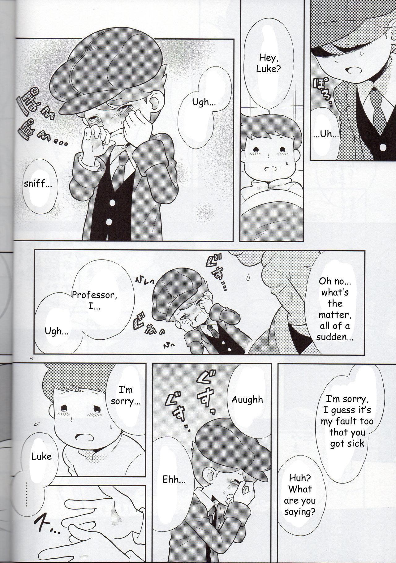 Students Sensei Anone. - Professor layton Stripping - Page 7