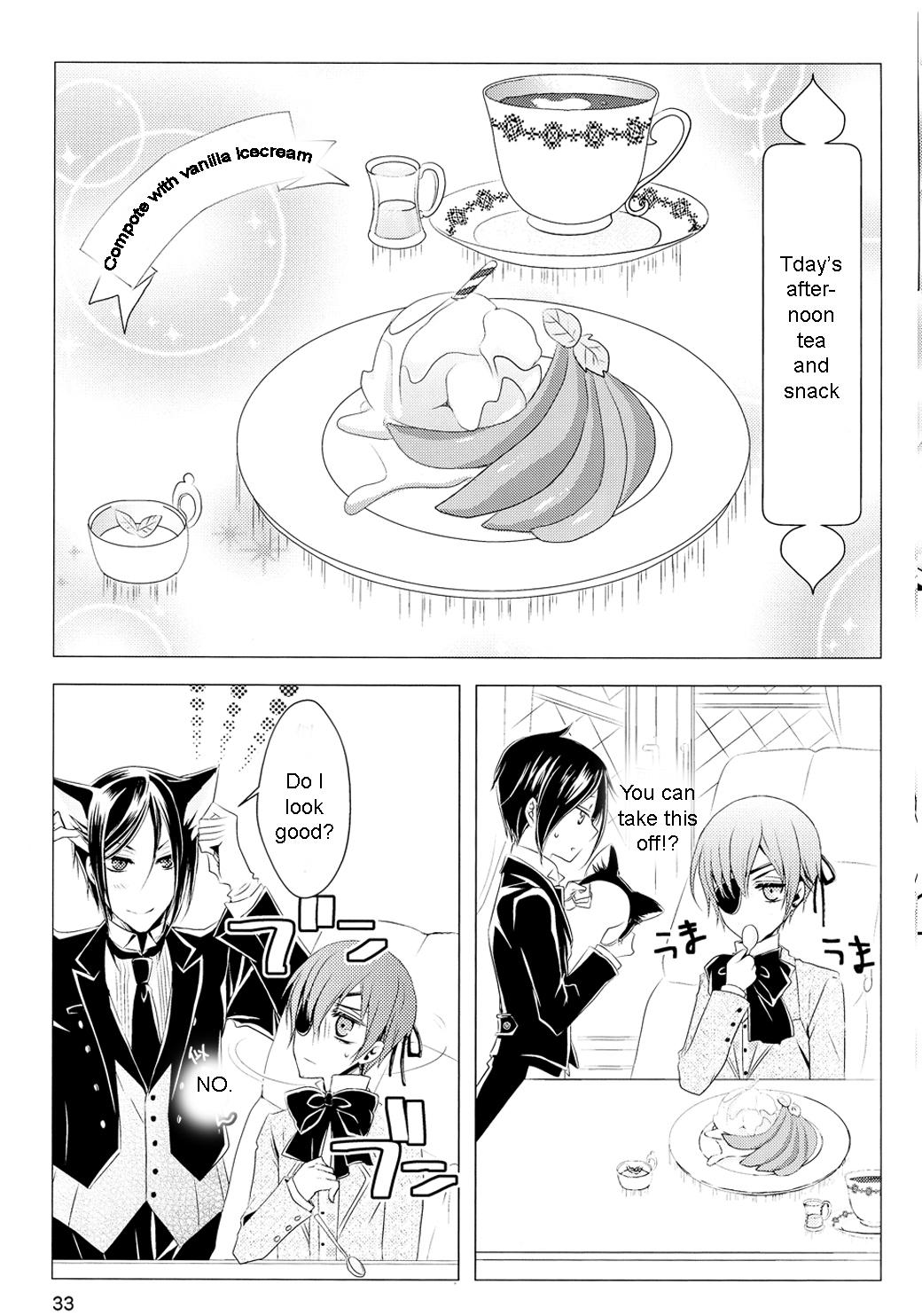 Culo Grande Shiyounin to Inu - Black butler Cum On Pussy - Page 34