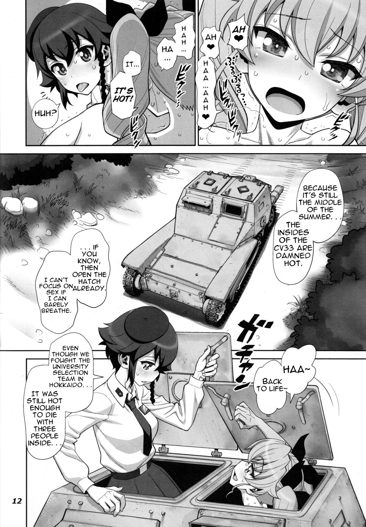 Vecina Yude sugita Macaroni no Ana - Girls und panzer Watersports - Page 12