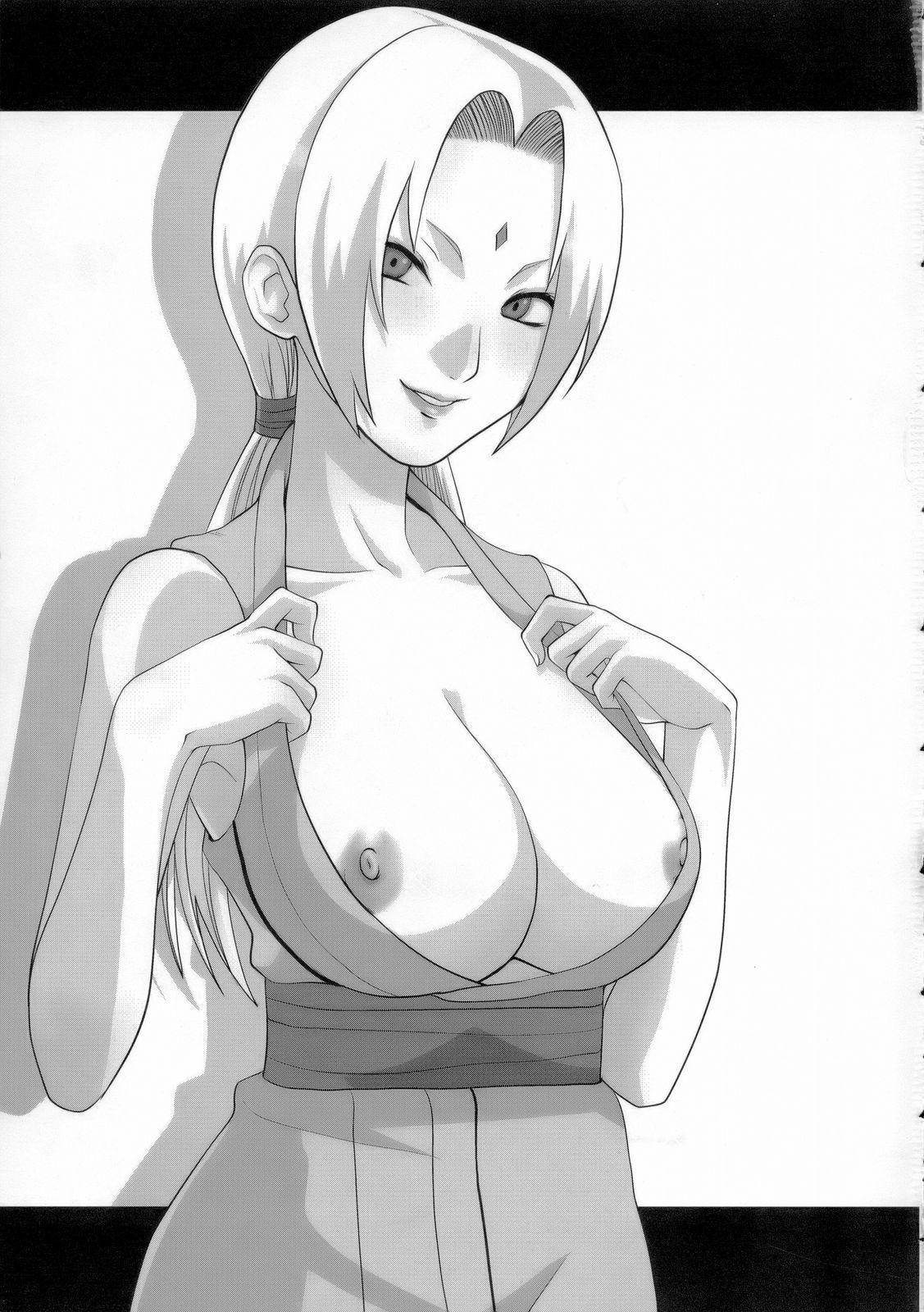 Bukkake Boys KETSU! MEGATON NinNin - Naruto Women Sucking Dick - Page 4