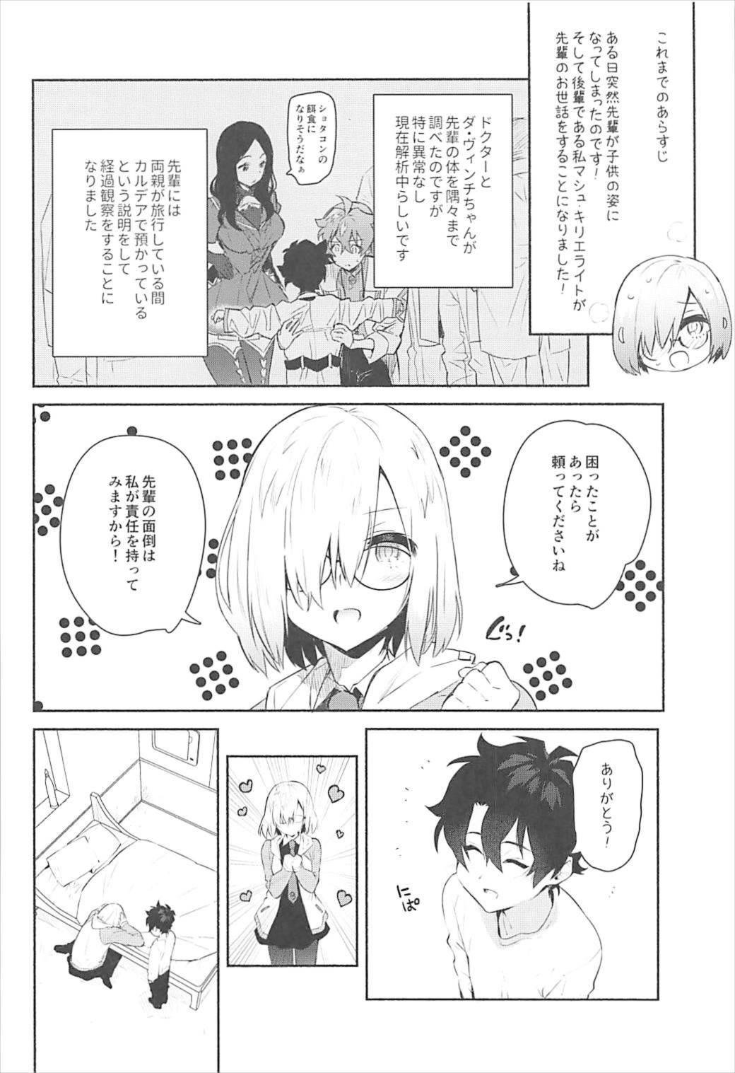 Buttfucking Mash to Issho - Fate grand order Gorda - Page 5