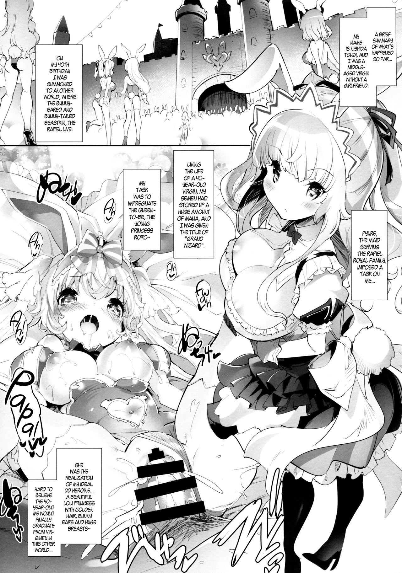 Real Amateur Porn Usamimi Princess to Isekai Kozukuri Life!! 2 Little - Page 4