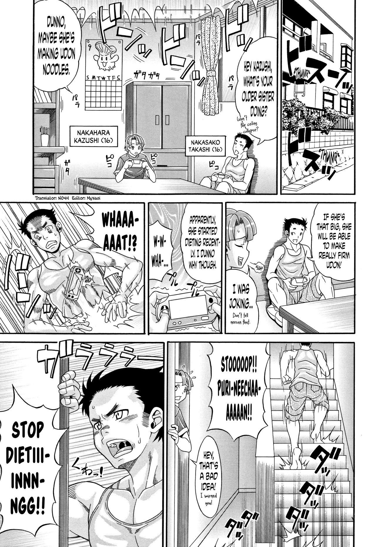 Culonas [Andou Hiroyuki] Pakopako Bitch ~Megamori! Mashimashi! Dosukebe Niku~ Ch.1, 3, 7-8 [English] Lesbian - Page 4