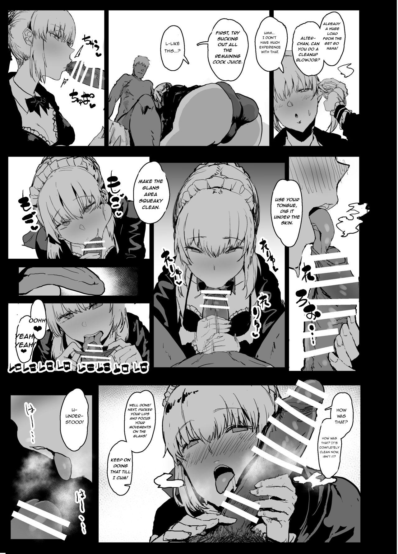 Leather Yarichin ni Gohoushi Sex Suru Nama Onaho to Seishori Maid Netorase Hon - Fate grand order Office Fuck - Page 7