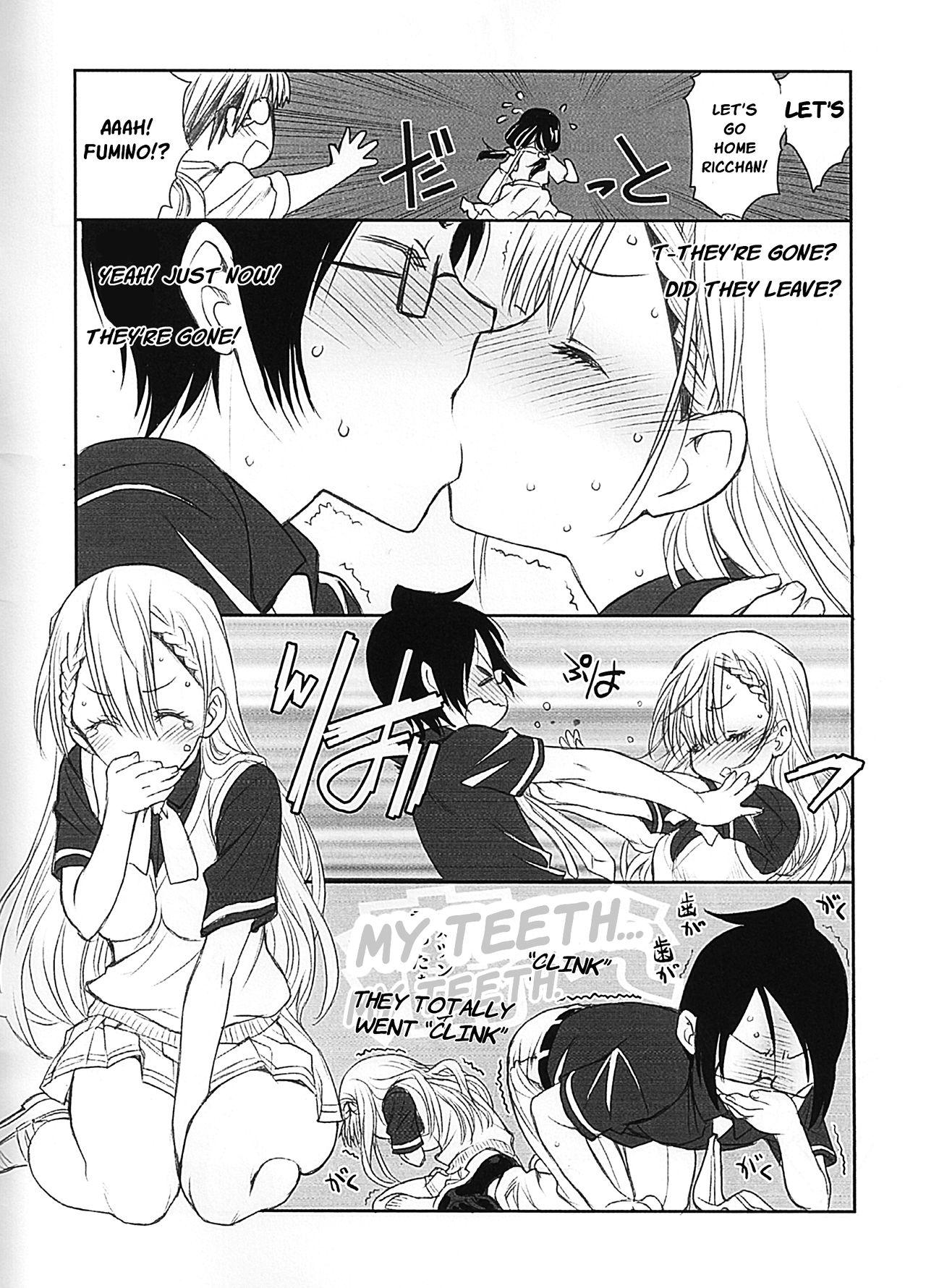 Hot Women Having Sex Sensei wa Seisou ga Dekinai | Sensei Can't Clean - Bokutachi wa benkyou ga dekinai Nice Ass - Page 5