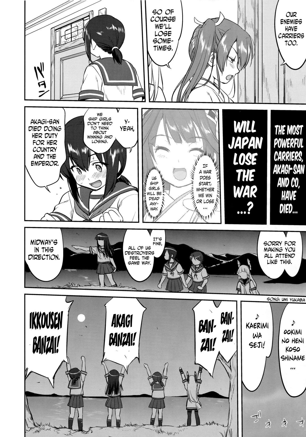 Foursome Teitoku no Ketsudan - Tetsutei Kaikyou | Admiral's Decision: Iron Bottom Sound - Kantai collection Gay Bukkake - Page 9