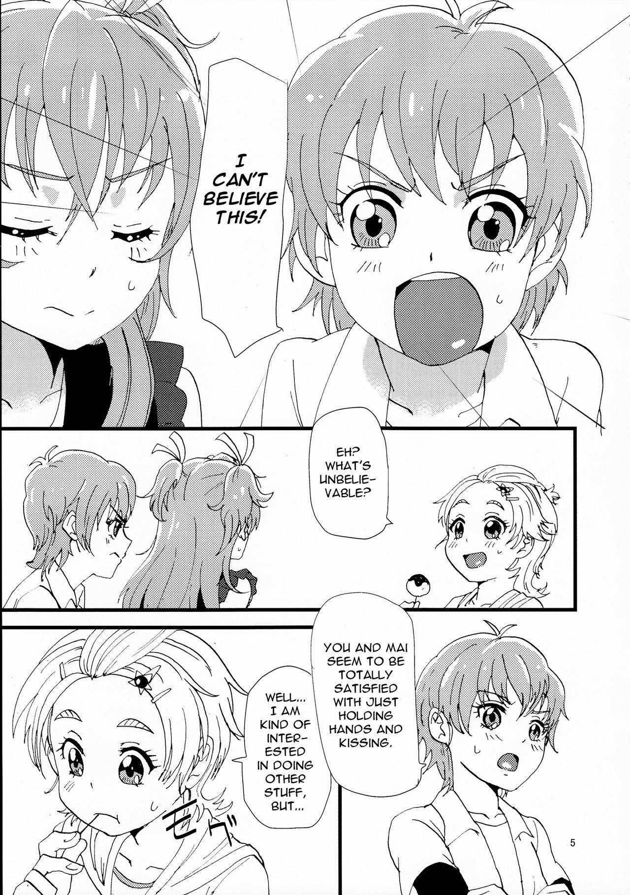 Maduro Koko de Kimenakya Onna ga Sutaru! | My Pride as a Woman is at Stake! - Pretty cure splash star Hot Couple Sex - Page 4