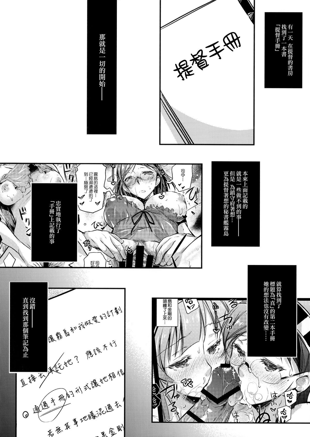 Fellatio Teitoku Manual 3 - Kantai collection Letsdoeit - Page 3