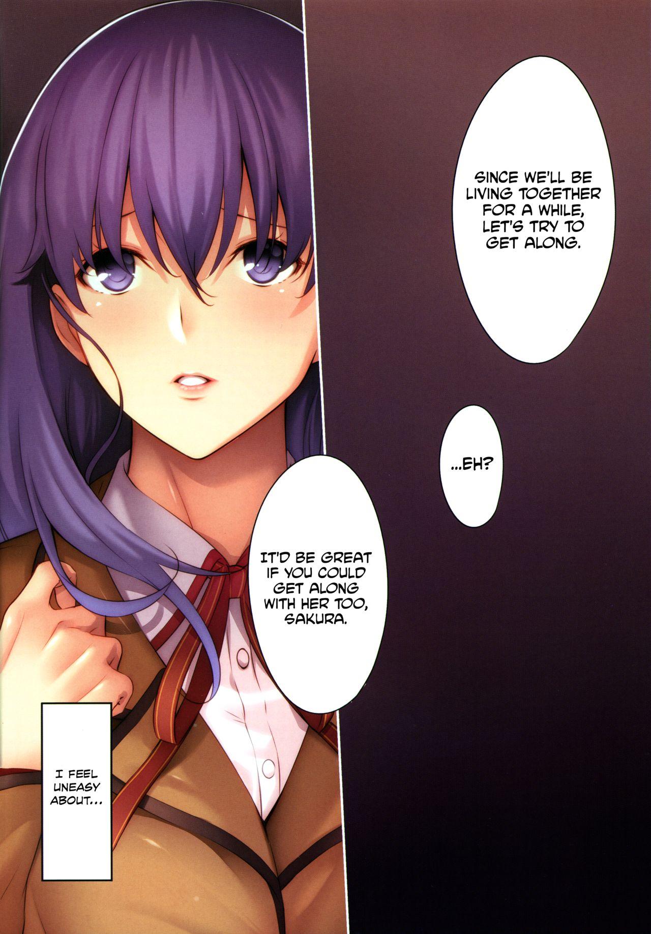 Granny THE BOOK OF SAKURA - Fate stay night Amateur Sex - Page 4