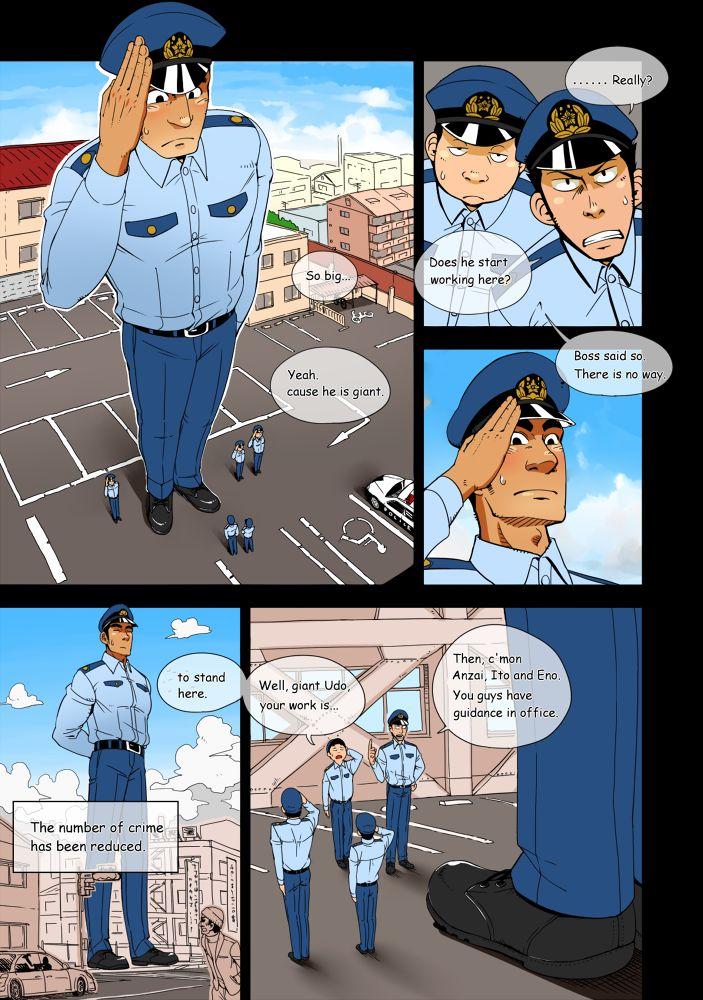 Giant Policeman - Free version 2