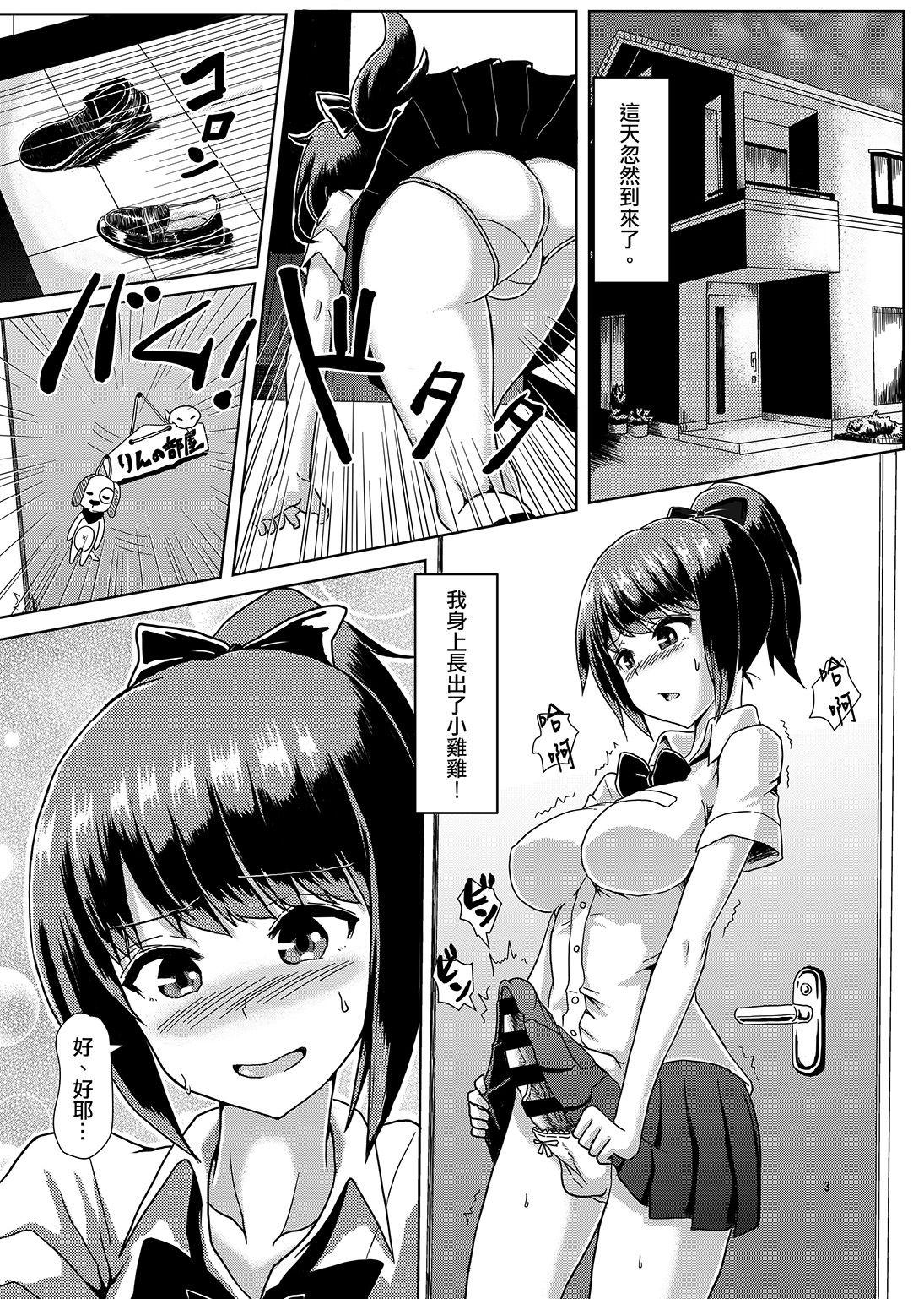 Caseiro Issho ni Futanari Practice | 一起來做雙性扶他練習 Bunda Grande - Page 2