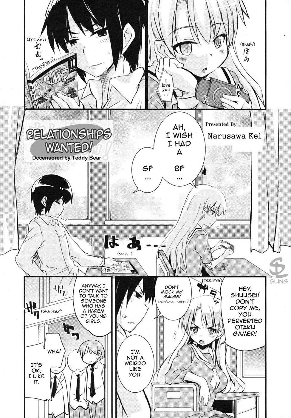 Girl Sucking Dick Kare Kano Boshuu Chuu! | Relationships Wanted! Reverse - Page 1