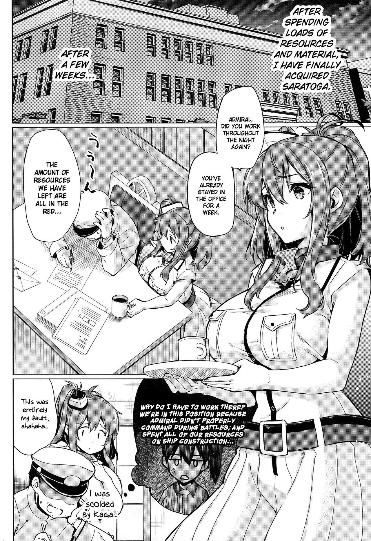 Glamour SARATOGA Sweet Life - Kantai collection Pussy Play - Page 3