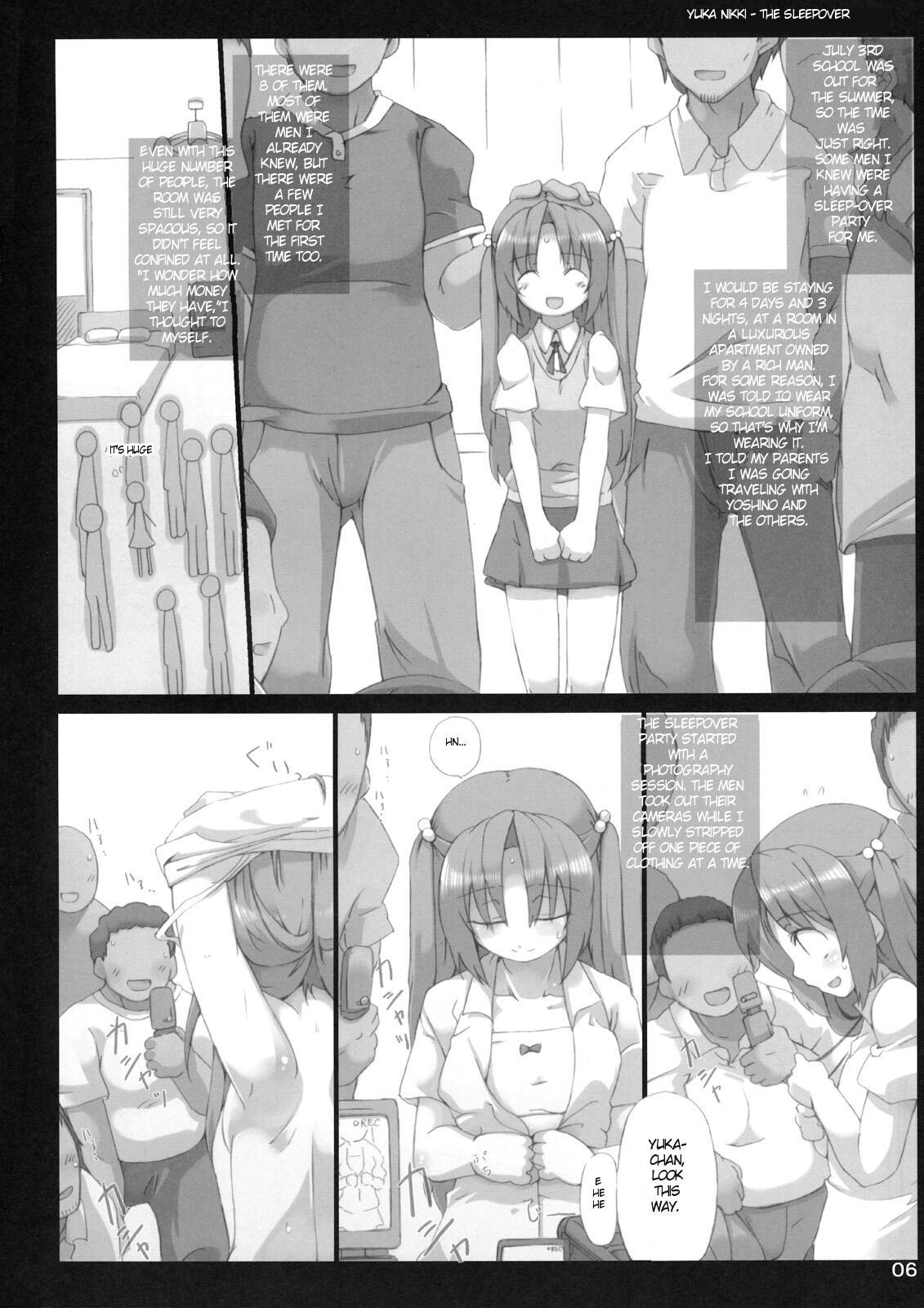 Mallu Yuka Nikki | The Sleepover - Minami-ke Cumload - Page 5
