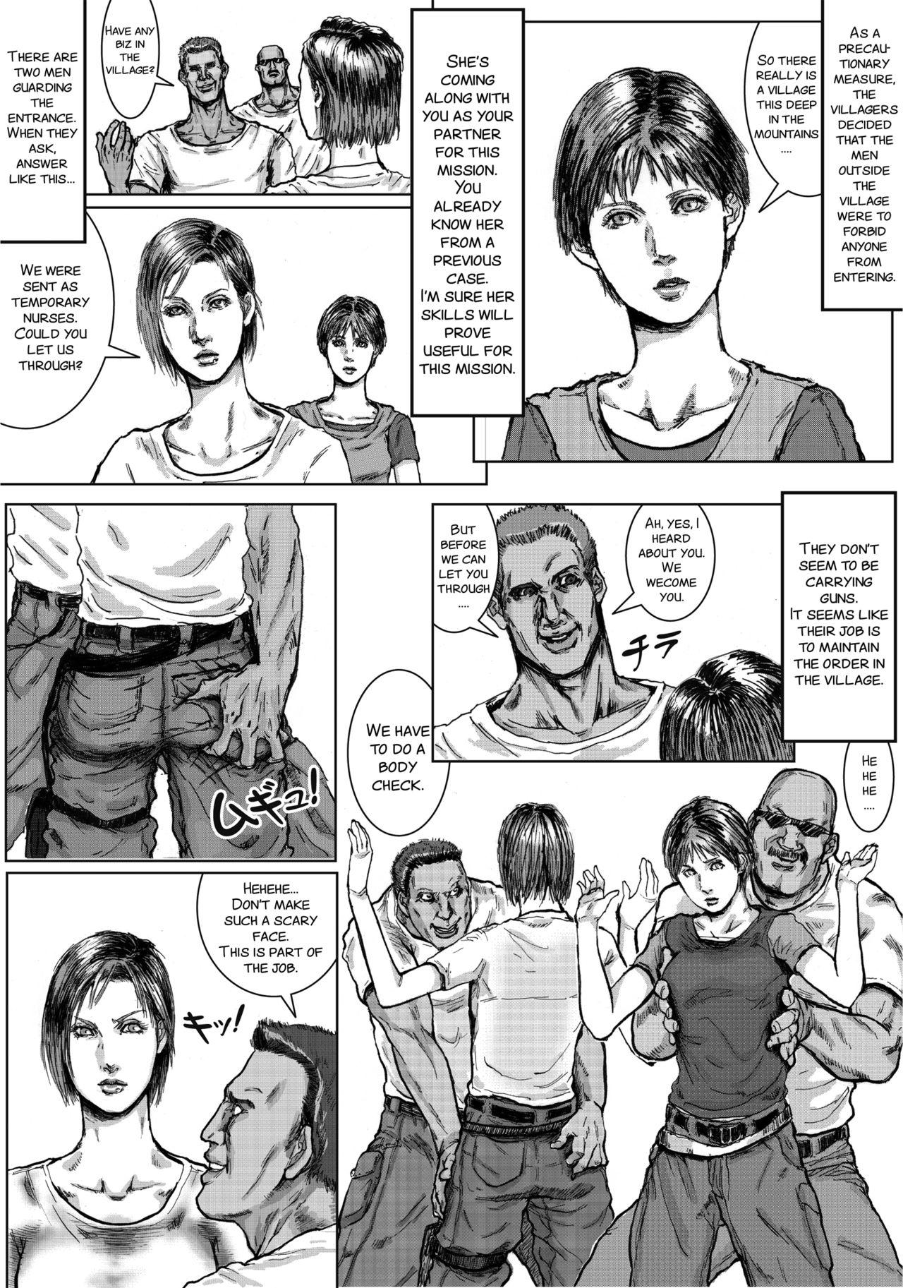 Cream BODY HAZARD Suiminkan Hen - Resident evil Humiliation Pov - Page 4