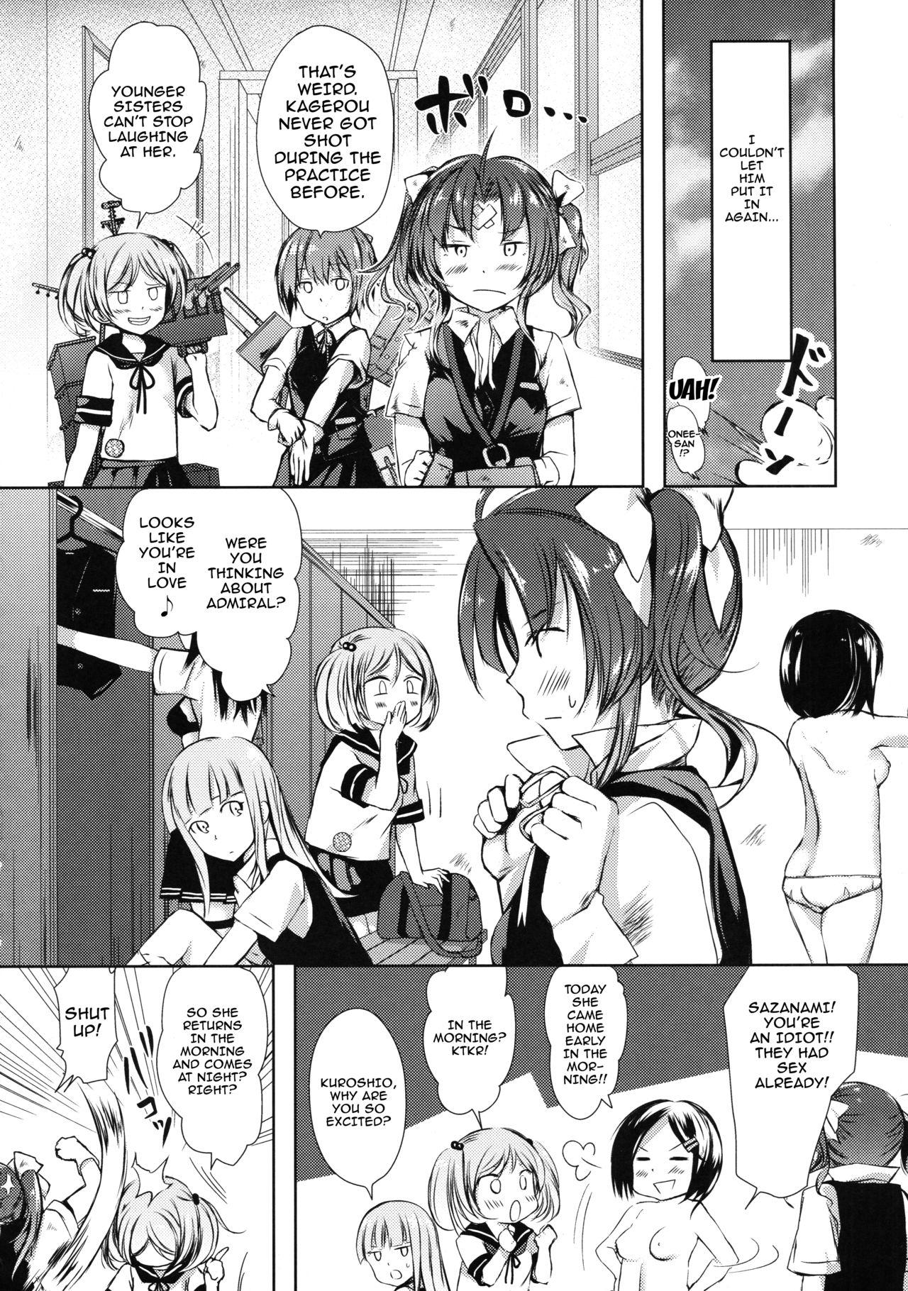 Fit Binkan Spats Frustration - Kantai collection Picked Up - Page 5
