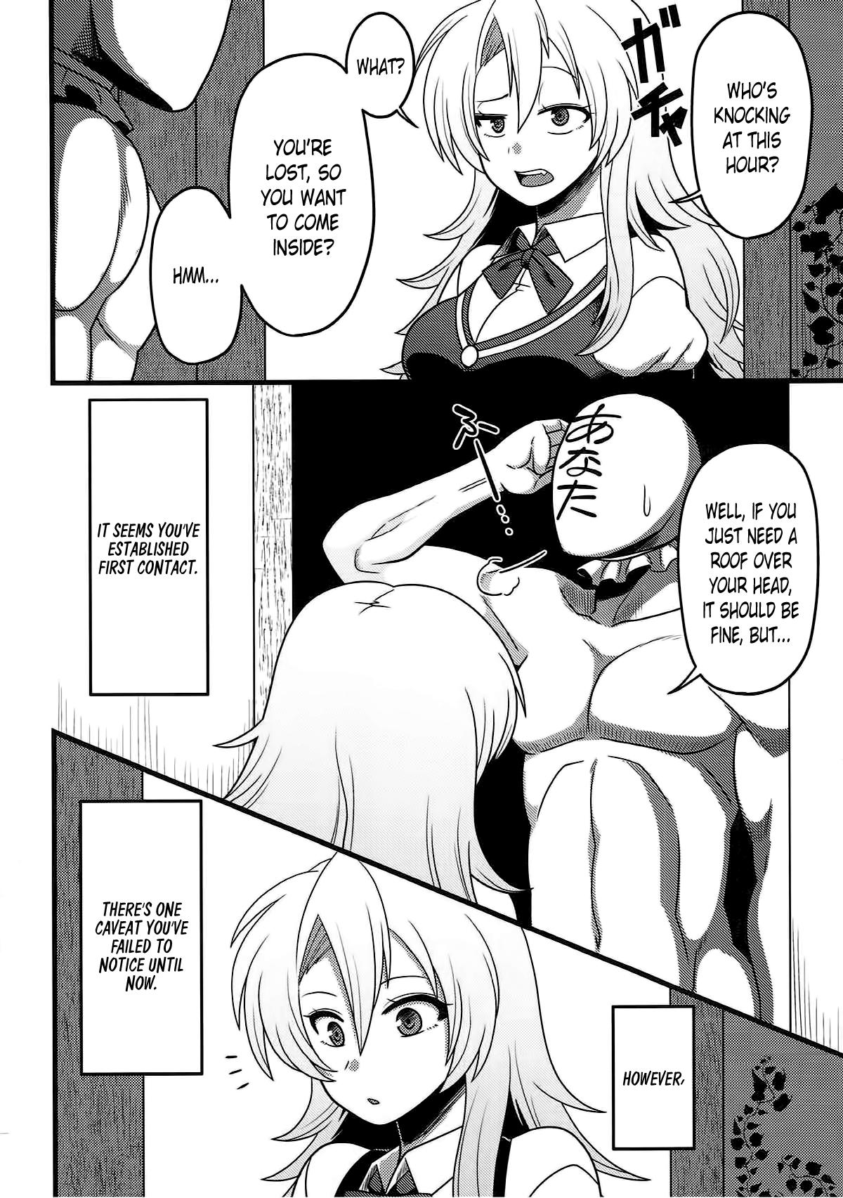 Cute Gensouiri Shite Marisa-tei ni Tsuita wa Ii ga Zenra Datta. | I made it to Marisa's Manor in Gensokyo... completely naked. - Touhou project Titty Fuck - Page 3