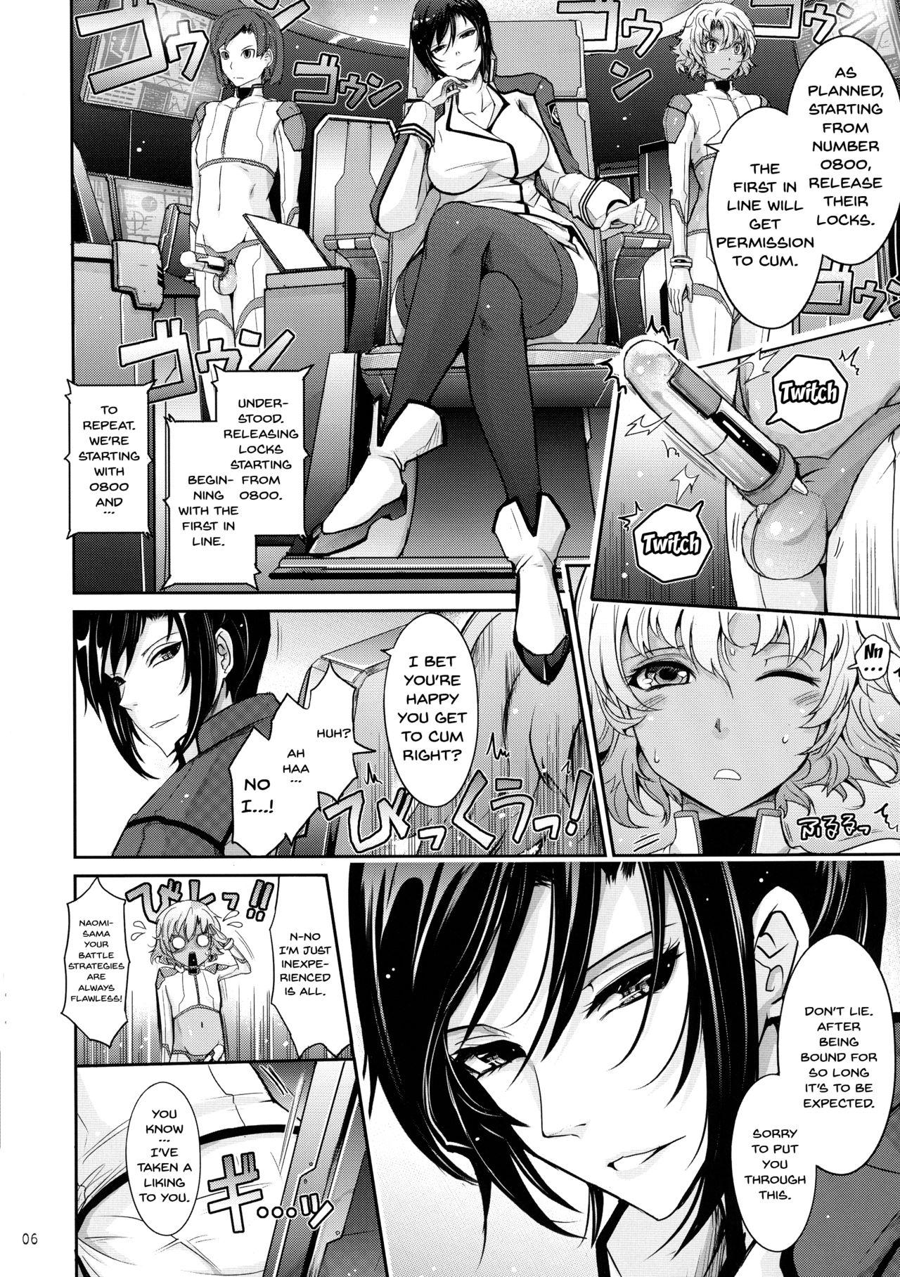 Caiu Na Net Seirei Senkan Tokumei Shasei Kanri-kan Naomi Evans no Nichijou - Kangoku senkan Naughty - Page 6