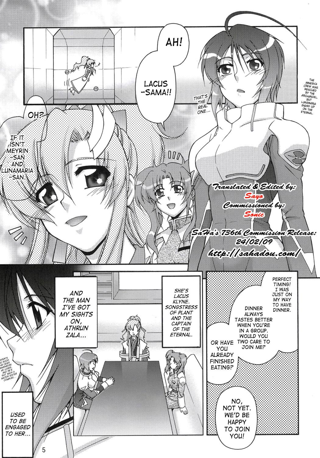 Teenfuns Thank You! Lunamaria Route - Gundam seed destiny Pussy Fuck - Page 4