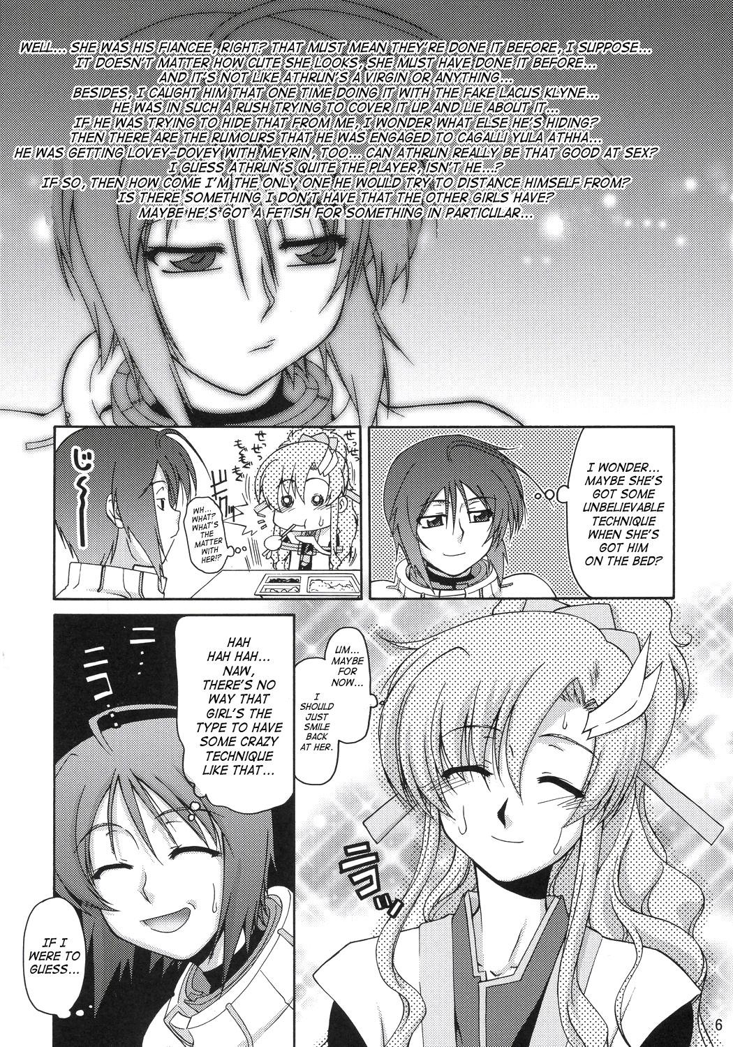 Tit Thank You! Lunamaria Route - Gundam seed destiny Jerk - Page 5