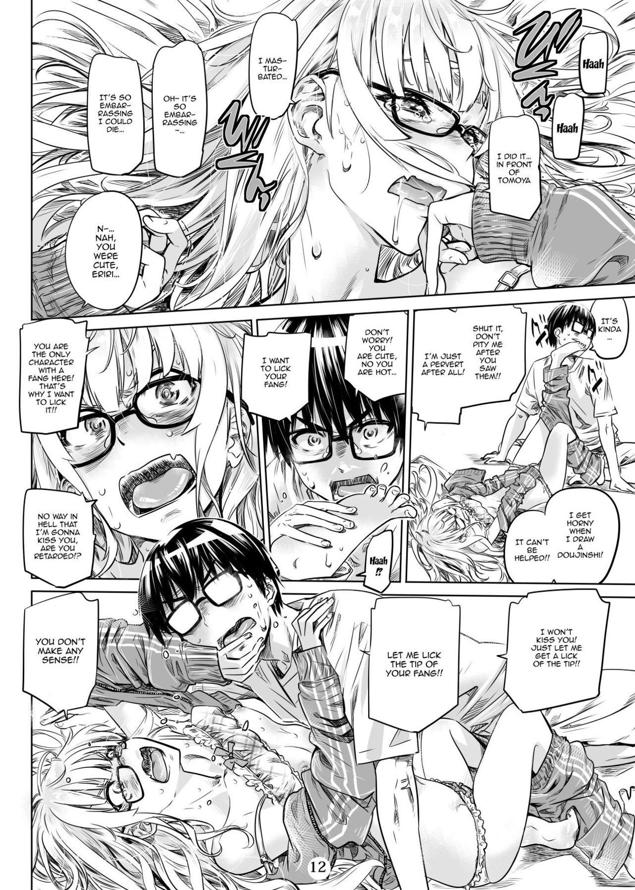 Pussy Orgasm Saenai Ero Doujin Sensei no Kudokikata - Saenai heroine no sodatekata Bj - Page 11
