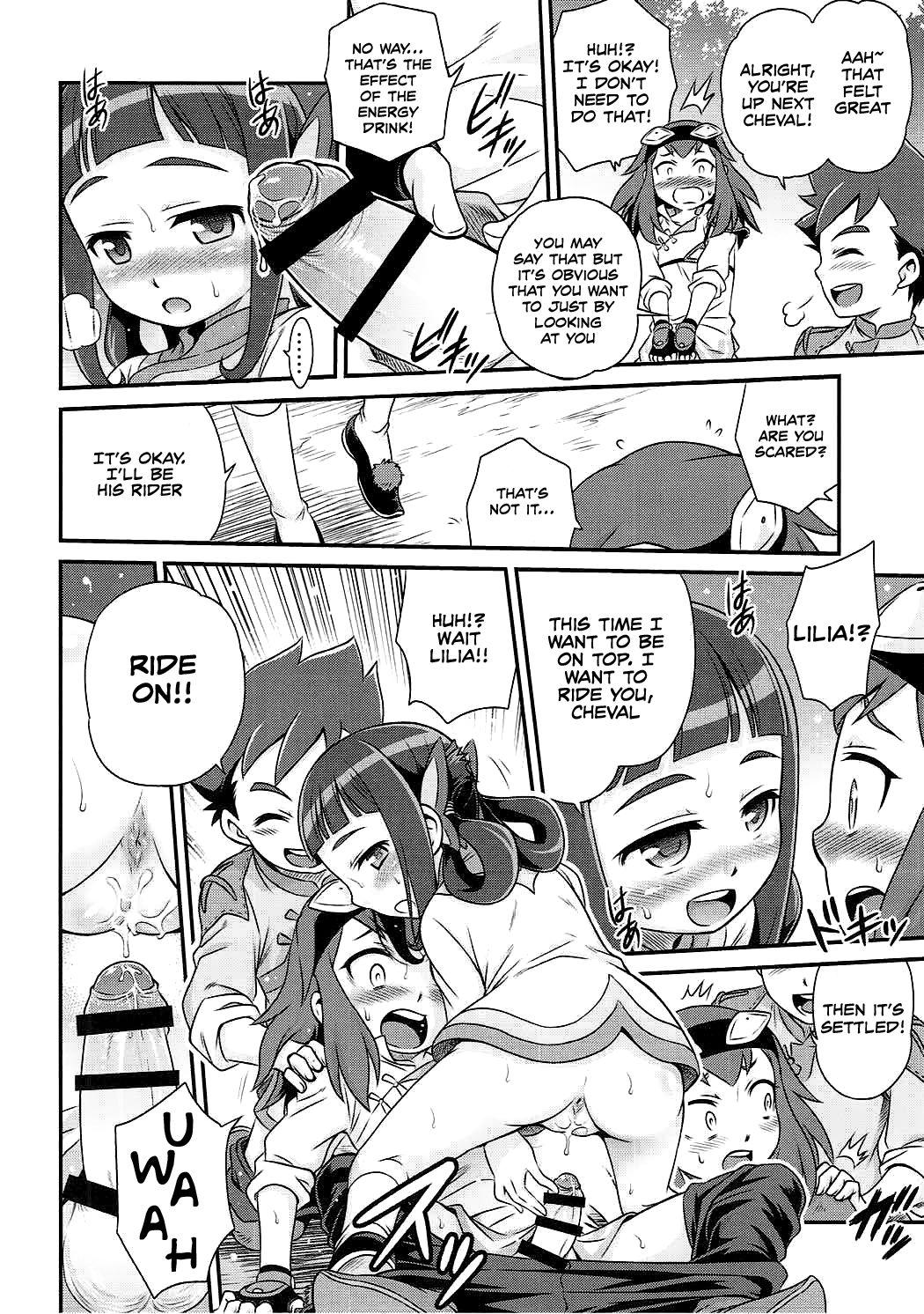 Asslick Lilia ni Muchaburi Ride On!! - Monster hunter Ninfeta - Page 13