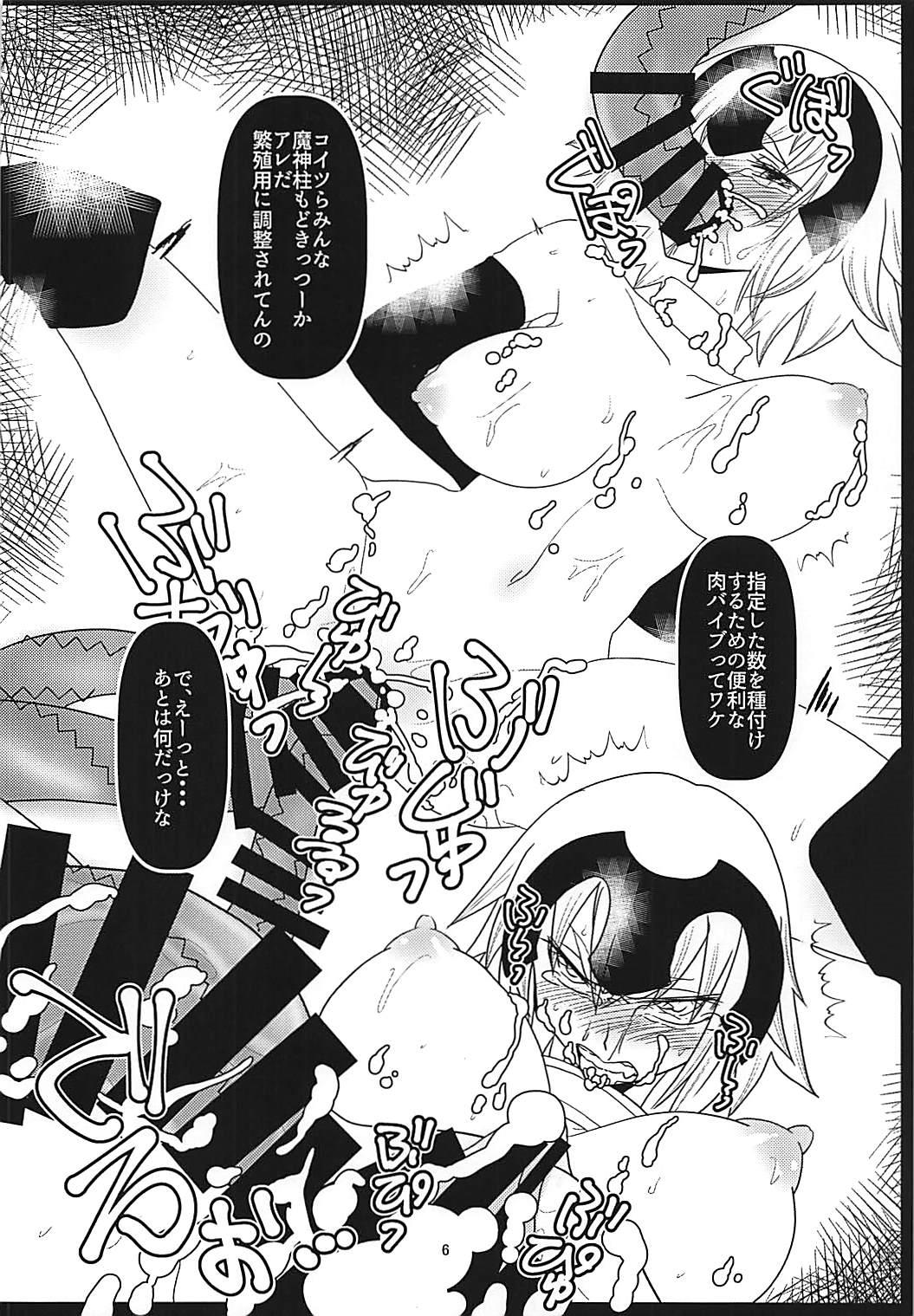 Cam Girl Majinchuu Hanshoku Bokujou - Fate grand order Soles - Page 5
